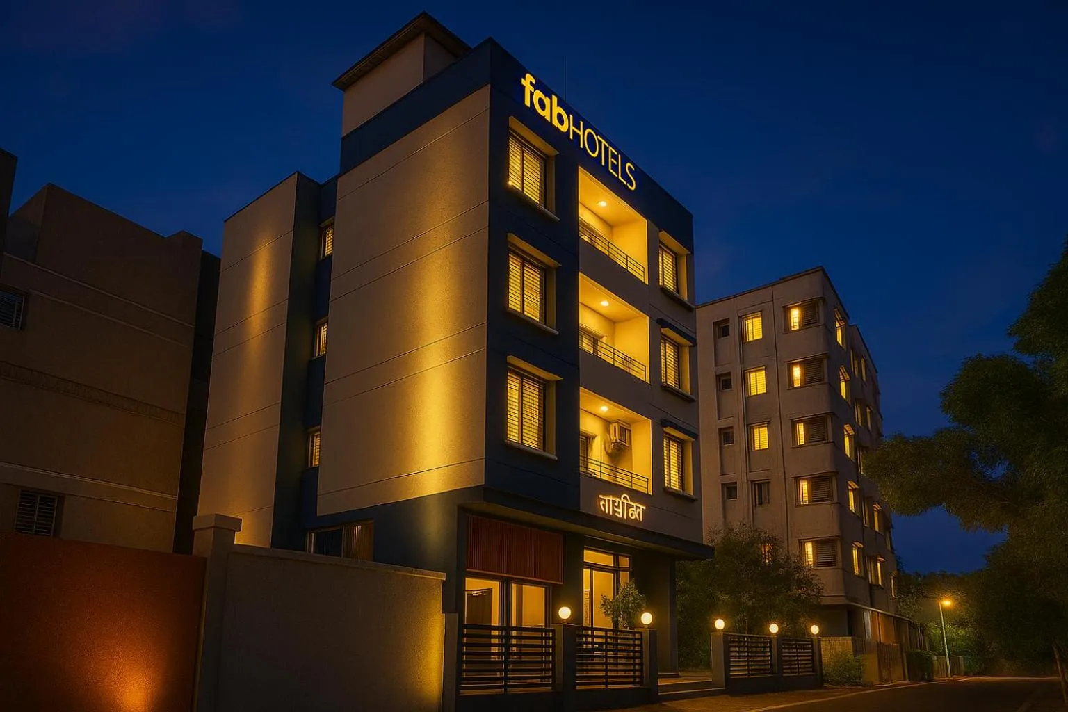 Property building in FabHotel Stay Inn - IT Hub