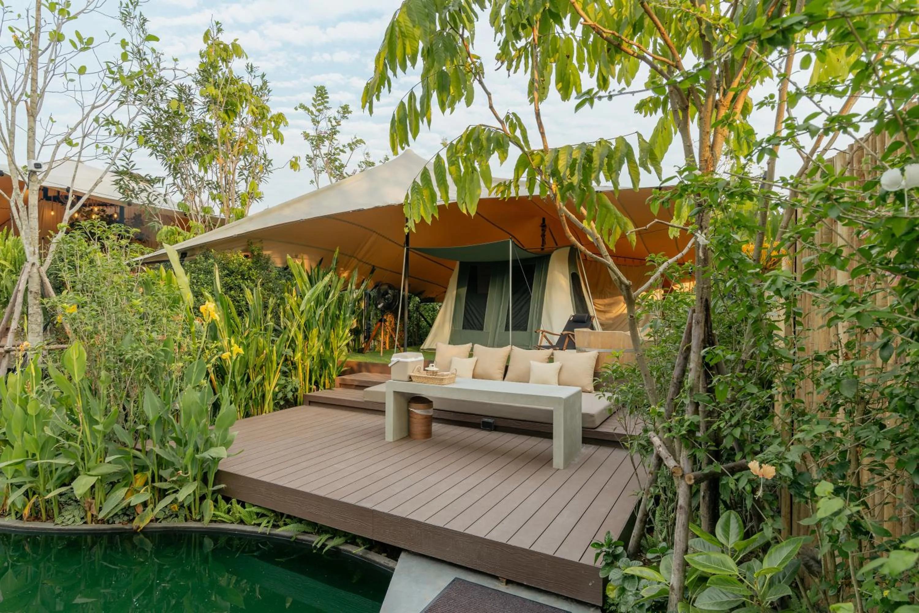 Garden in CAMP CAYLA - EDEN