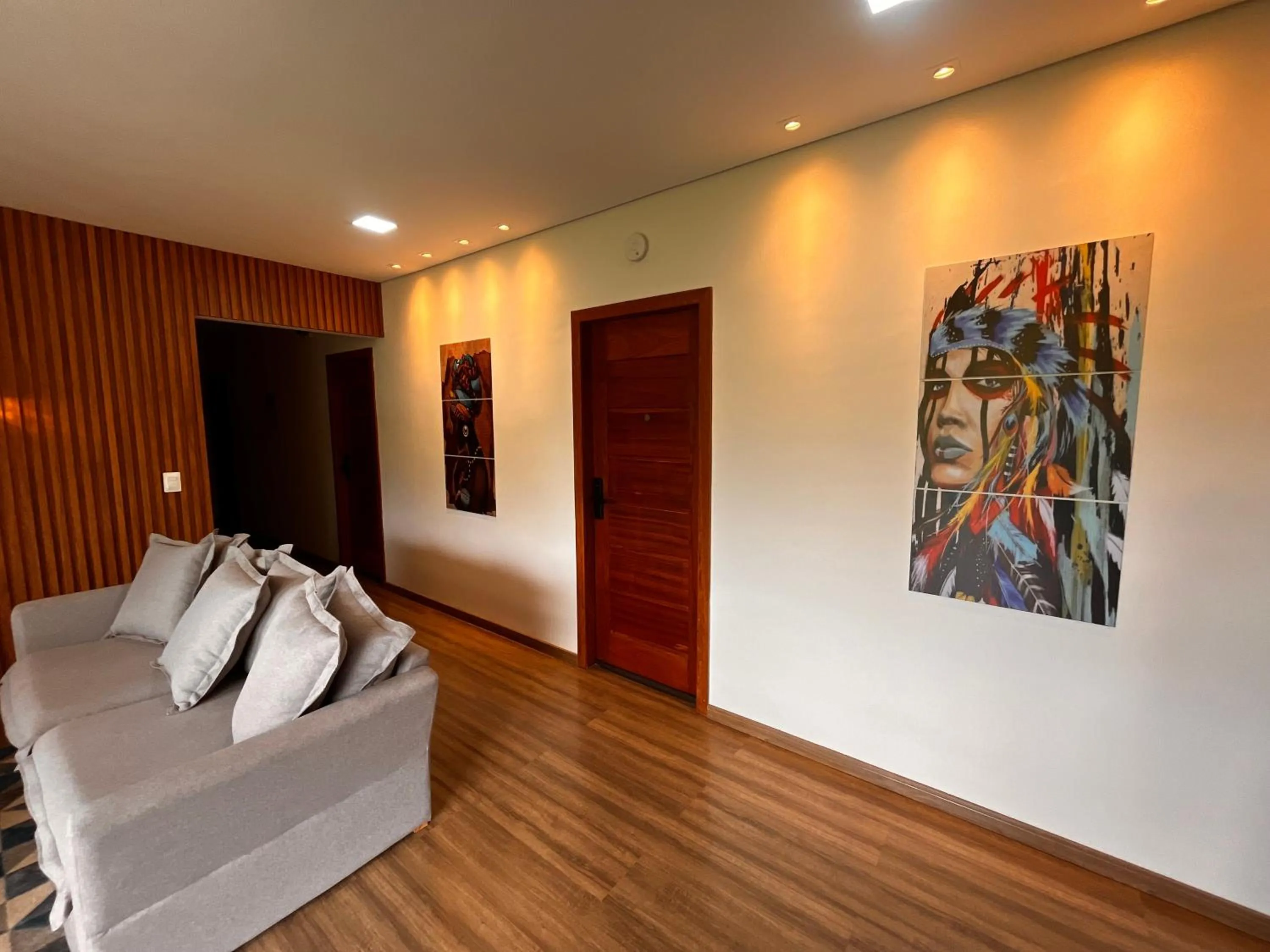 Living room in Pousada Boutique Raio de Luz