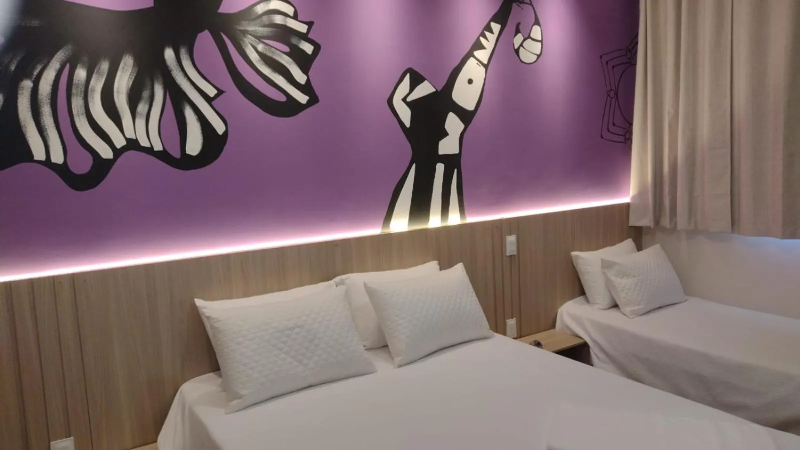 Bed in Pousada Boutique Raio de Luz