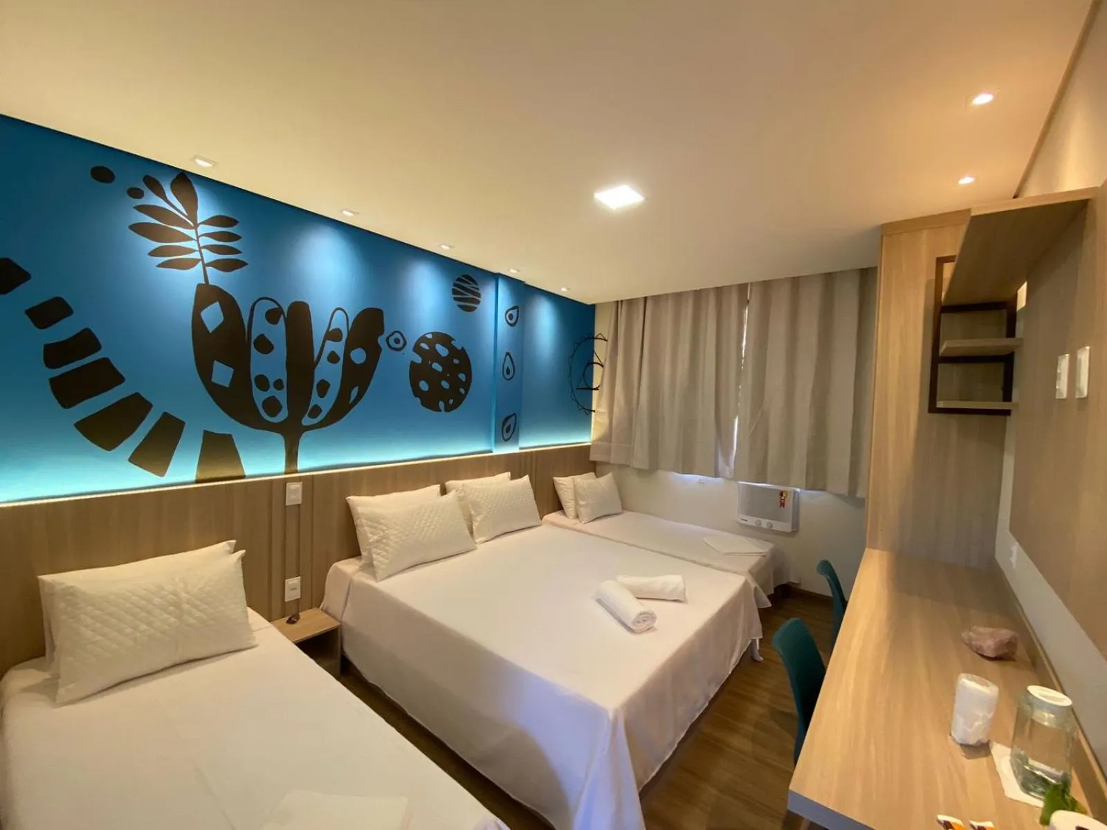 Photo of the whole room in Pousada Boutique Raio de Luz