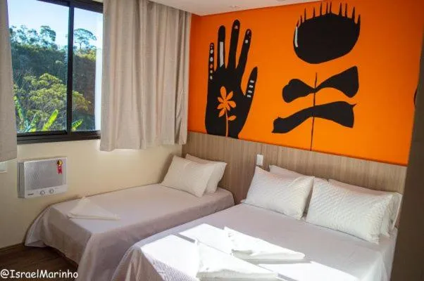 Bed in Pousada Boutique Raio de Luz