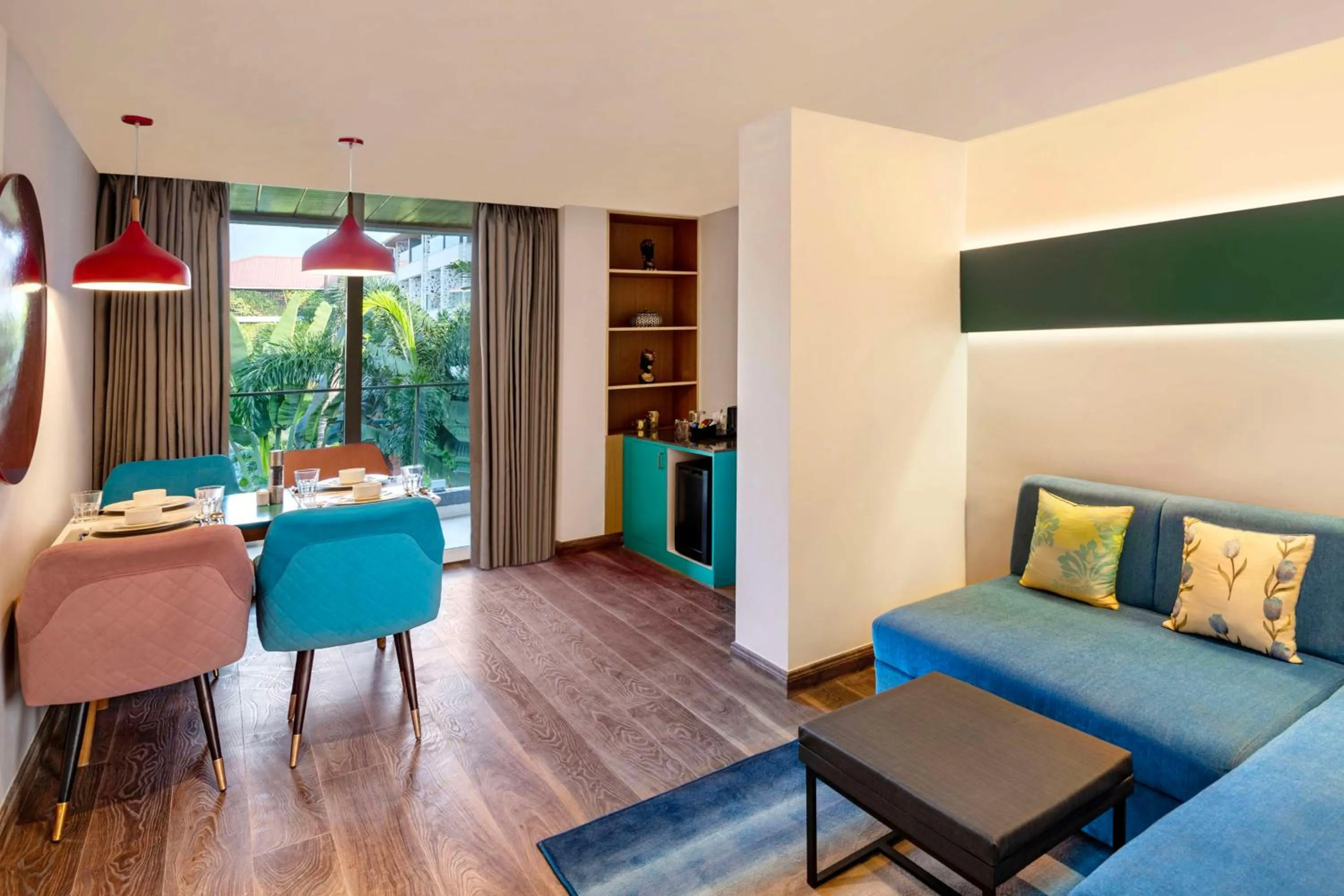 Living room in Hyatt Place Goa Candolim