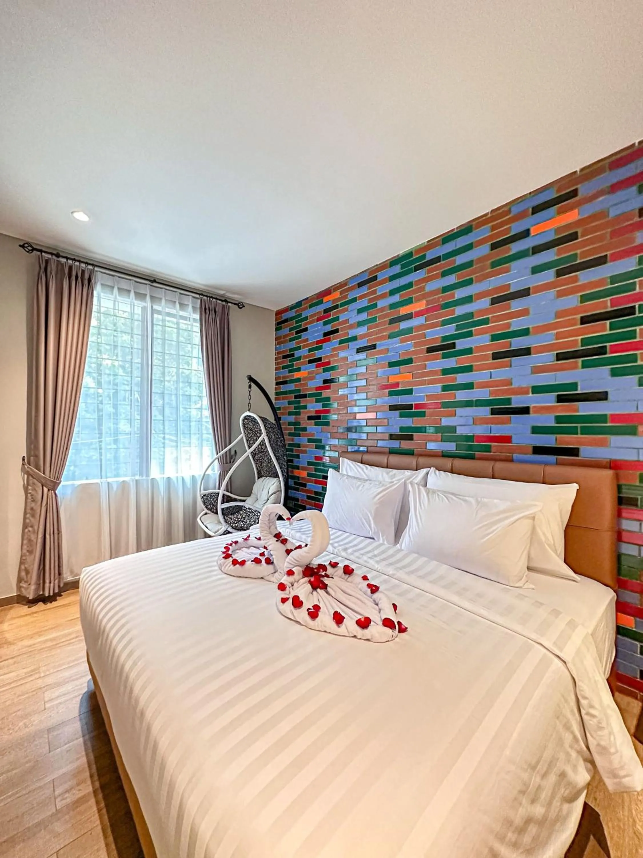 Bed in Lugano Arte Homestay