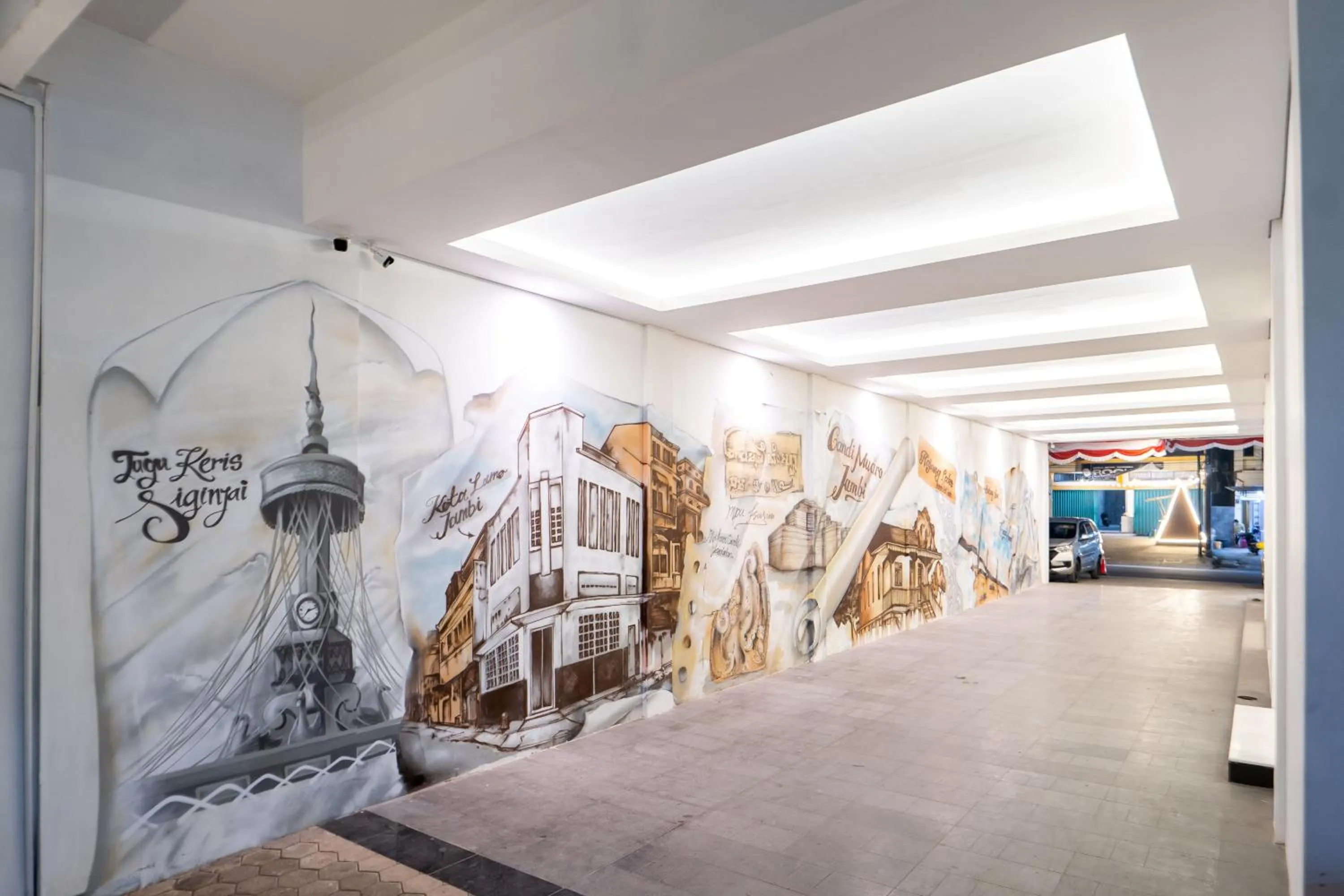 Property building in The Difan Hotel