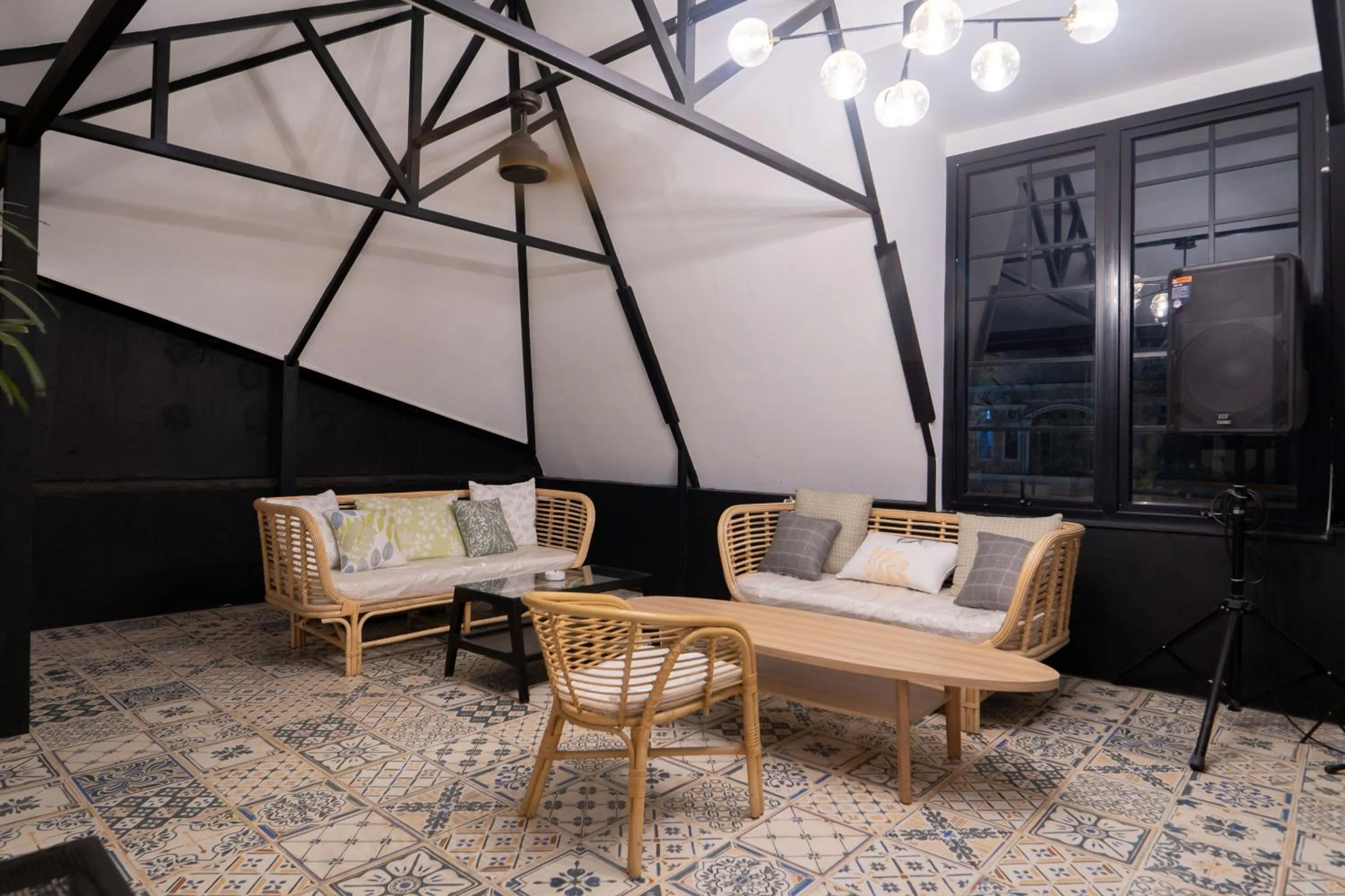 Patio in The Difan Hotel