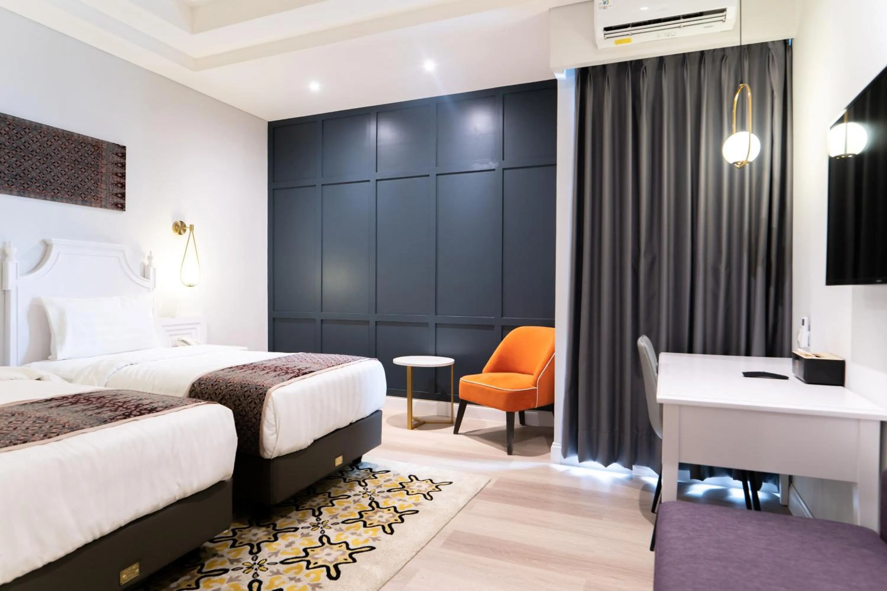 Bed in The Difan Hotel