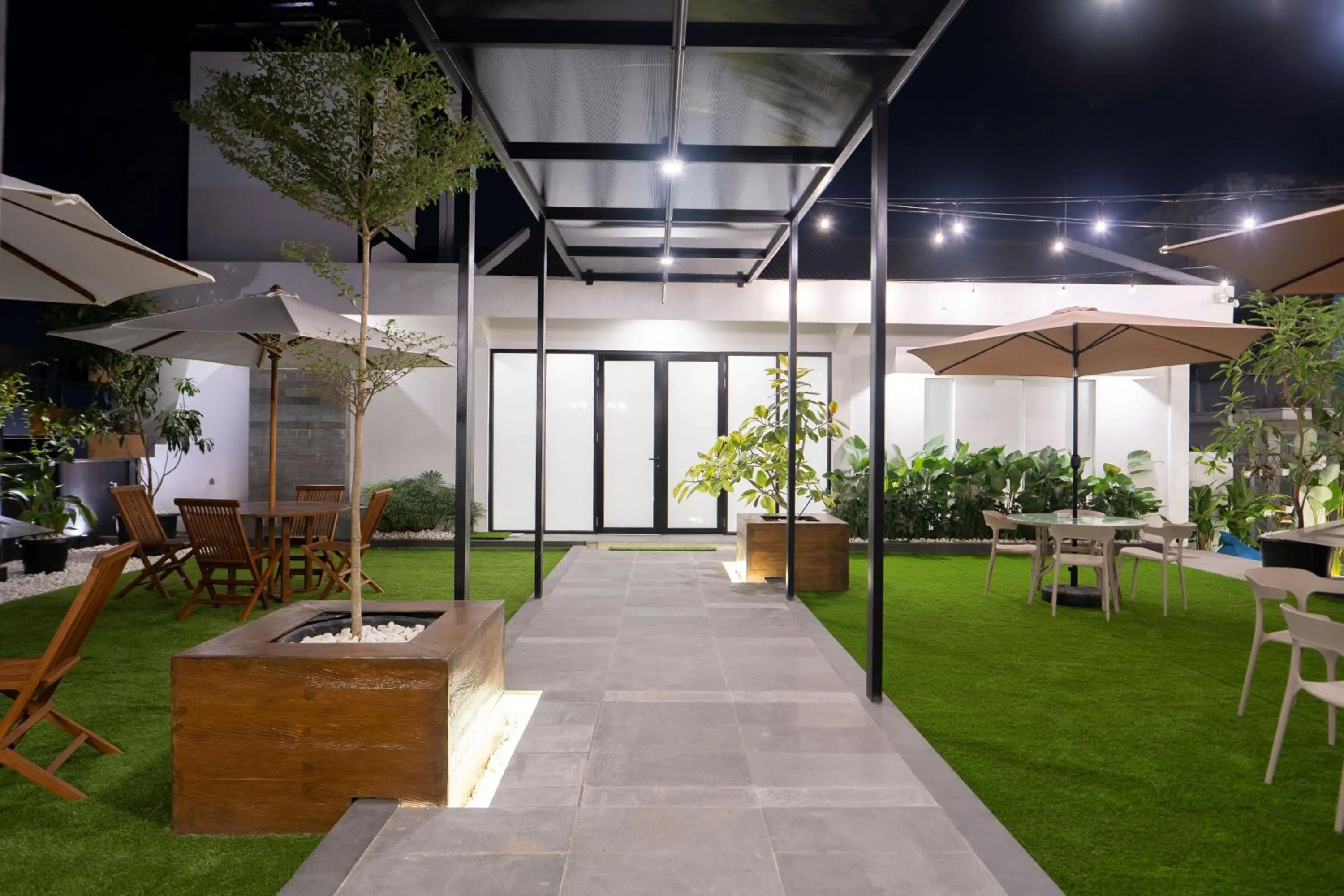 Patio in The Difan Hotel