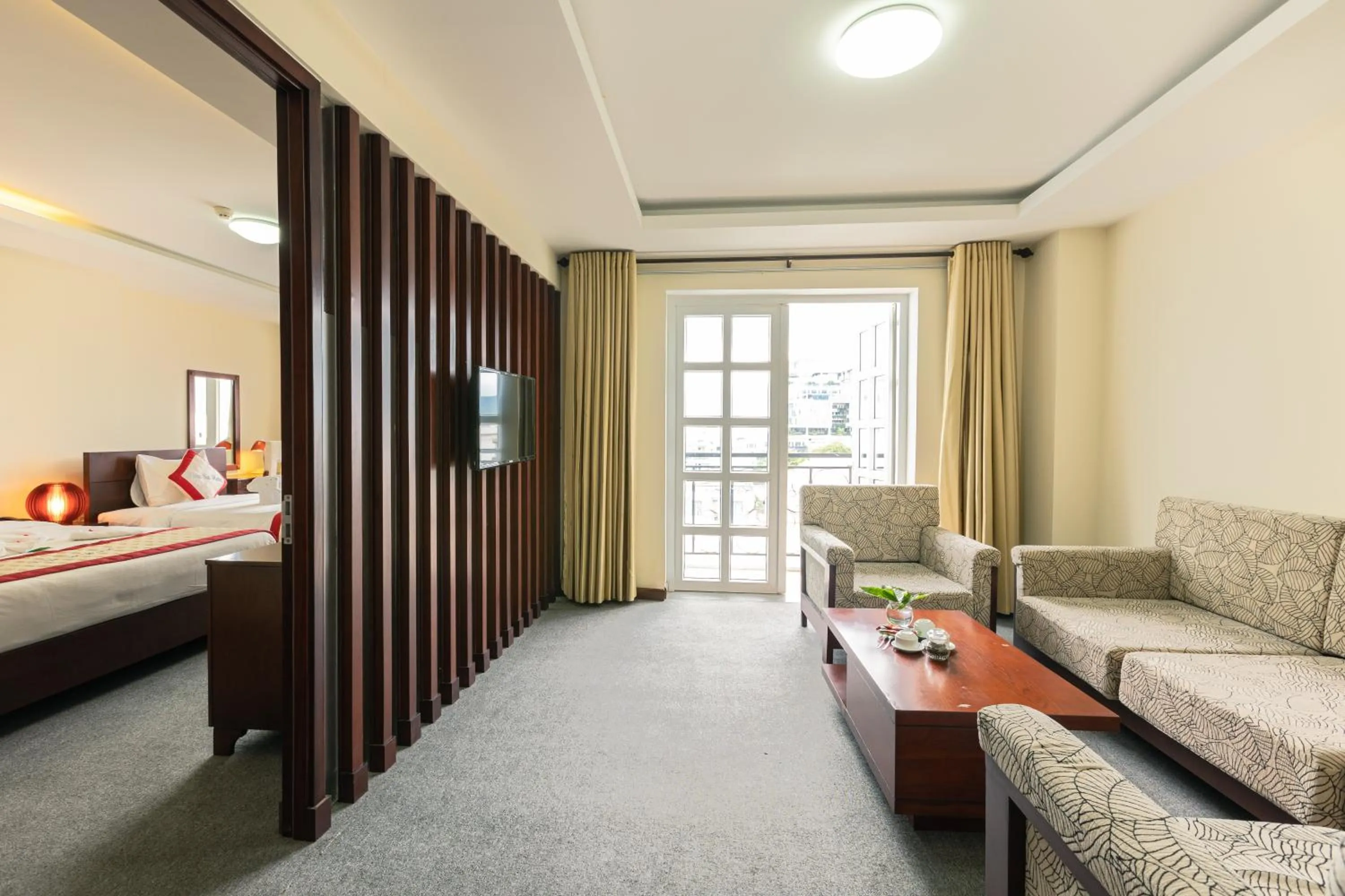 Living room, Bed in Tien Sa Danang Hotel