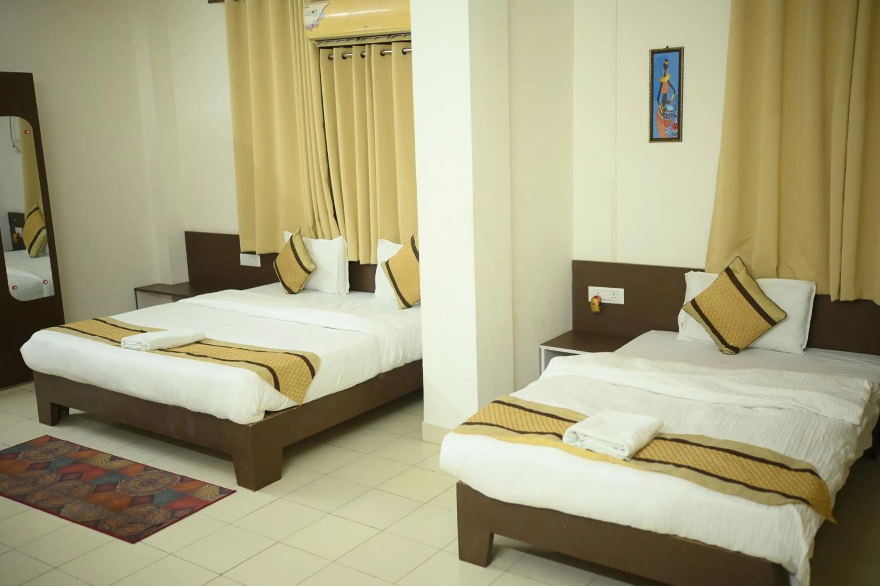 Bed in ERICA RESIDENCY