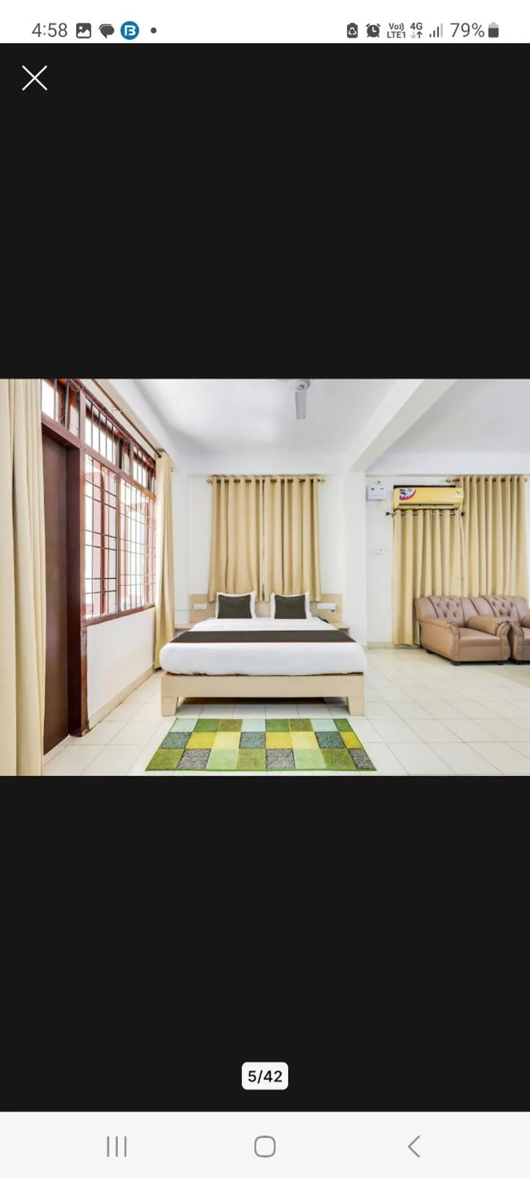 Bed in ERICA RESIDENCY