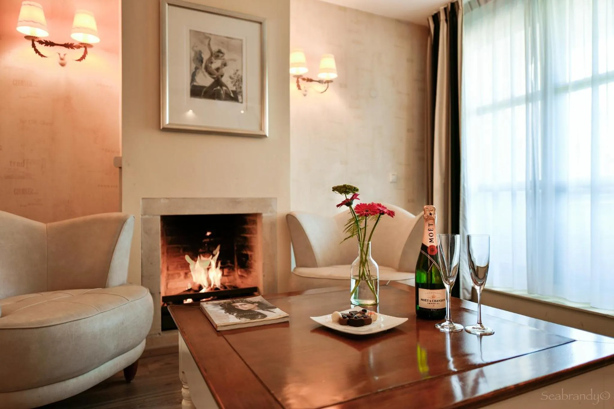 Living room in Heerlickheijd van Ermelo