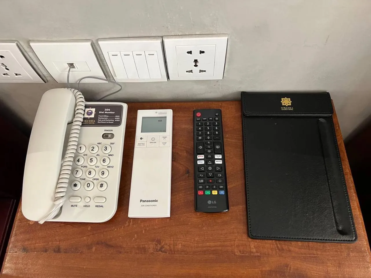 locker in Sokchea Kampot Hotel