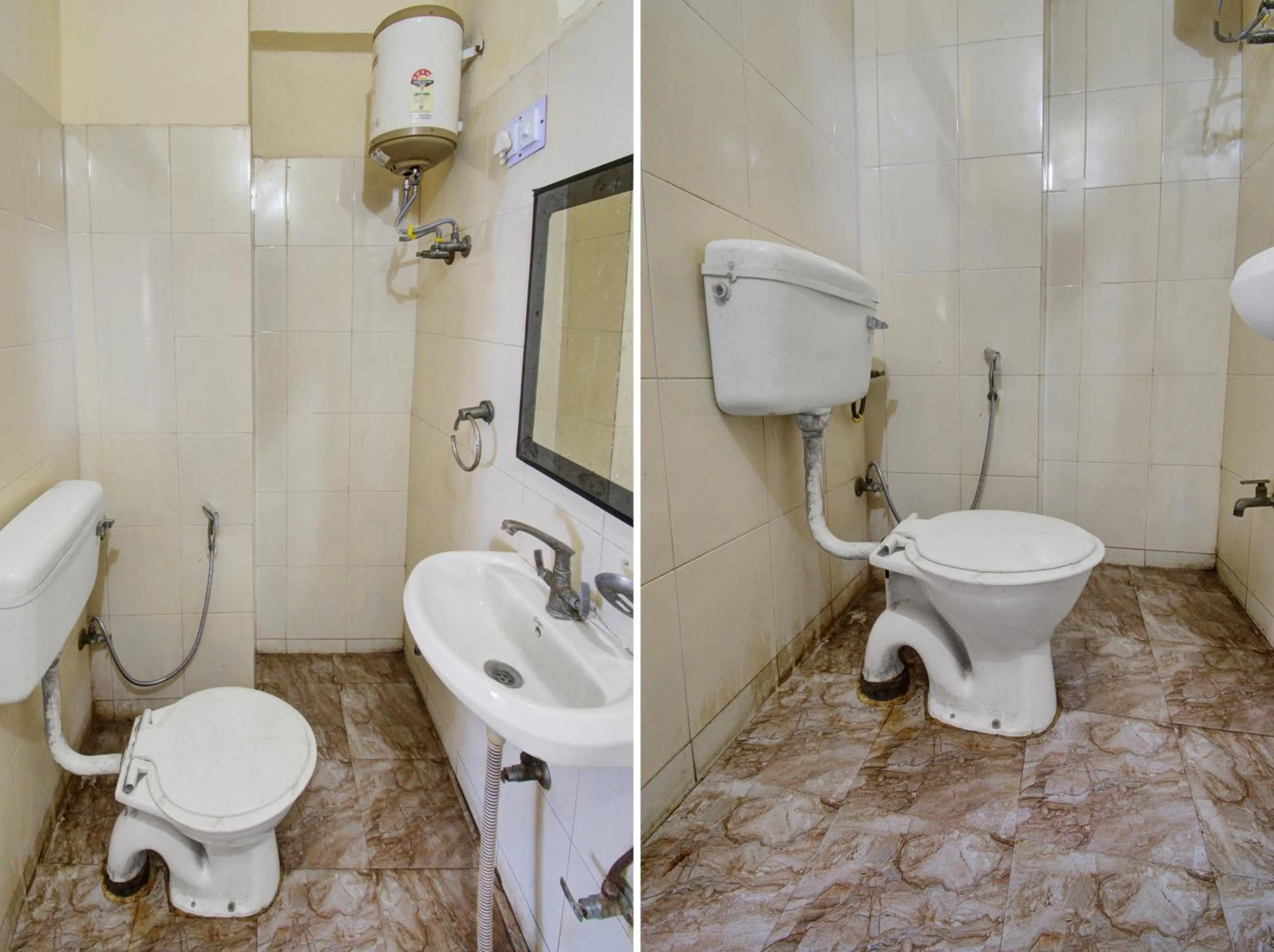 Bathroom in Hotel O Asian palace near jalmahal amer jaipur city