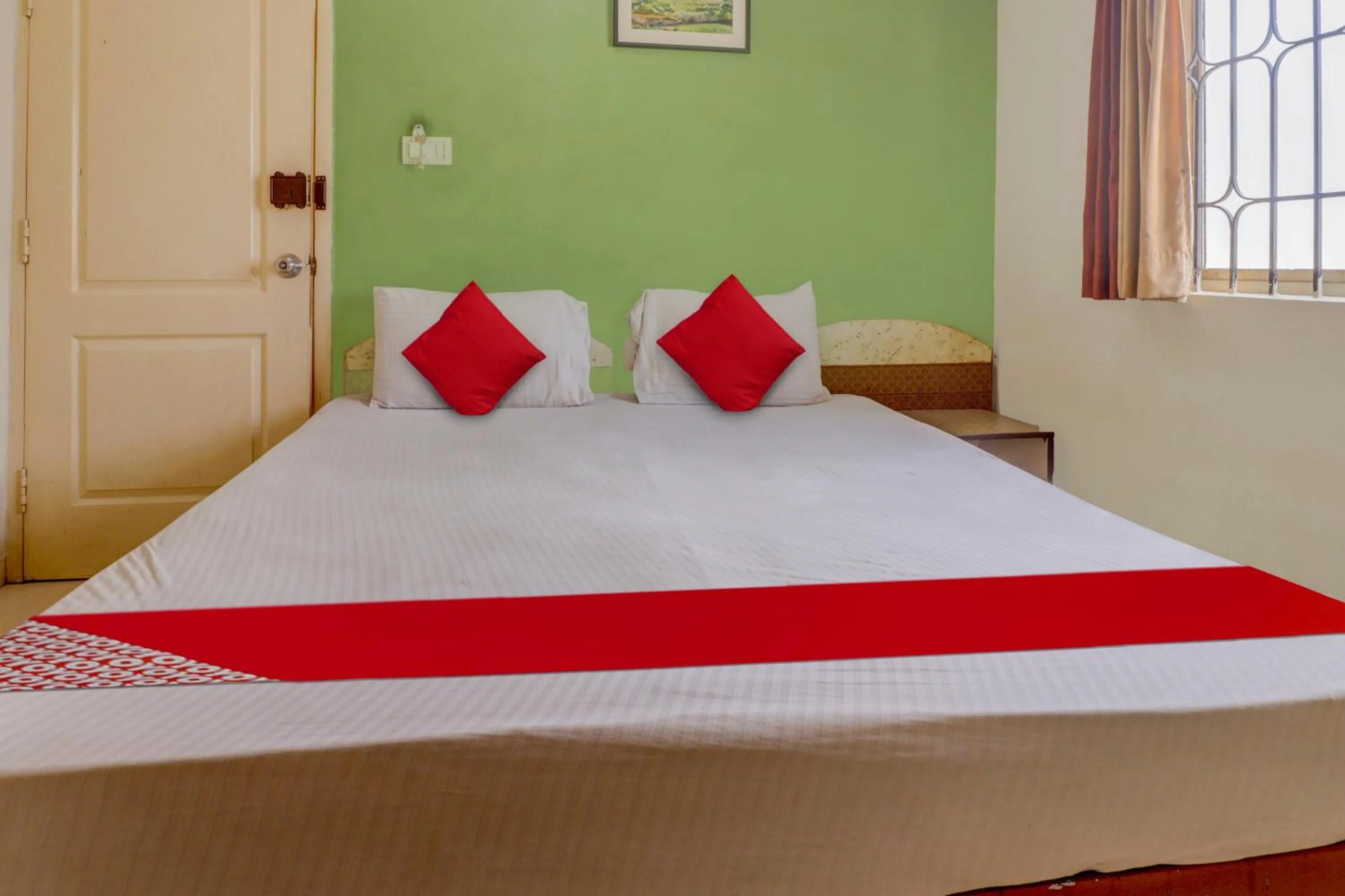 Bedroom, Bed in Hotel O Raj Comforts