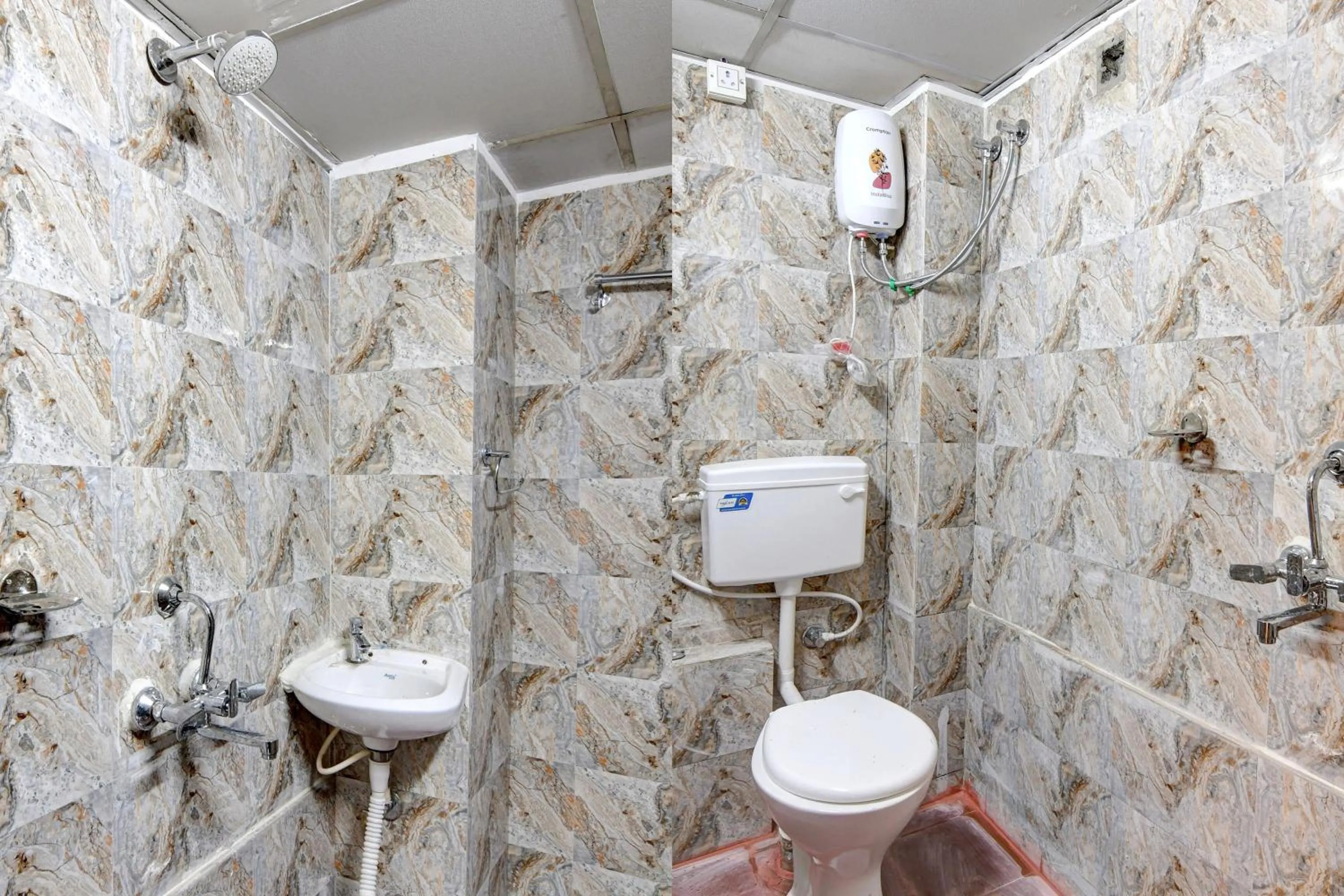 Bathroom in Hotel O Jalan Regency