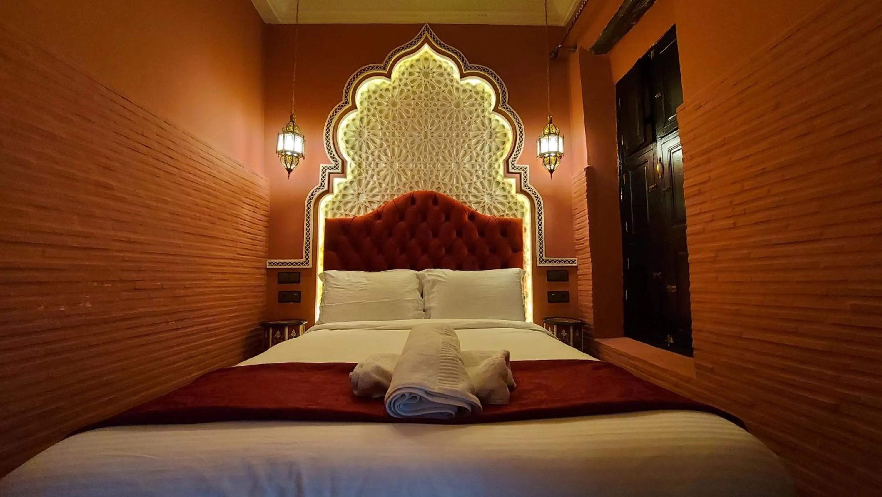 Bed in Riad Safir Marrakech