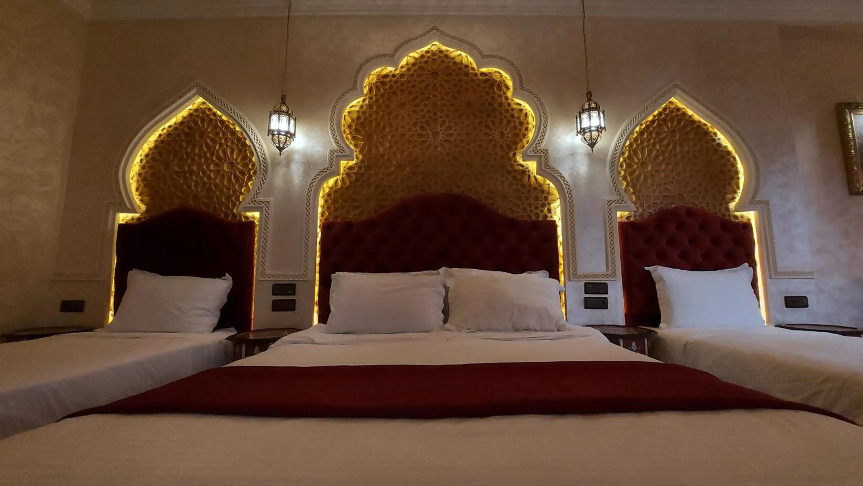 Bed in Riad Safir Marrakech