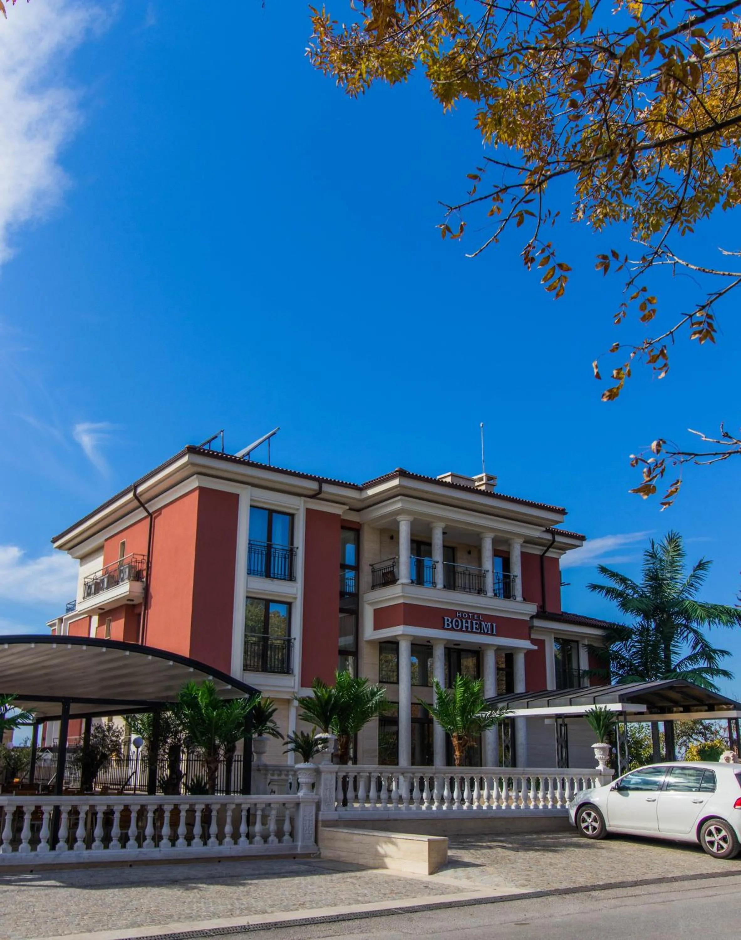 Property building in Hotel Bohemi