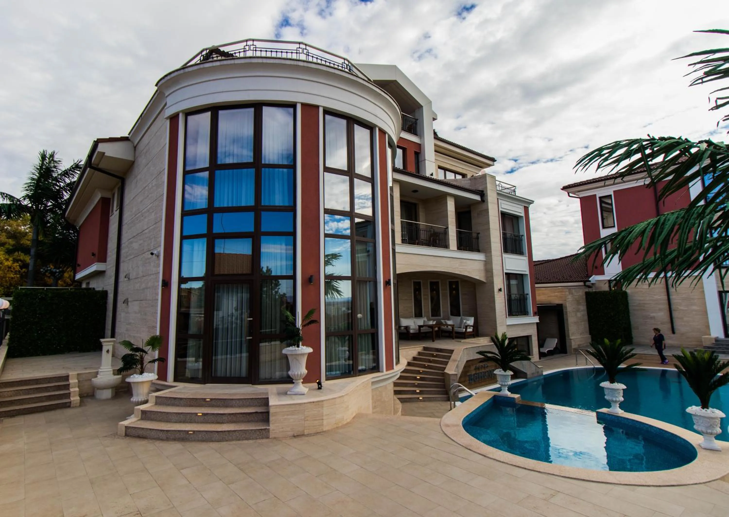 Property building in Hotel Bohemi