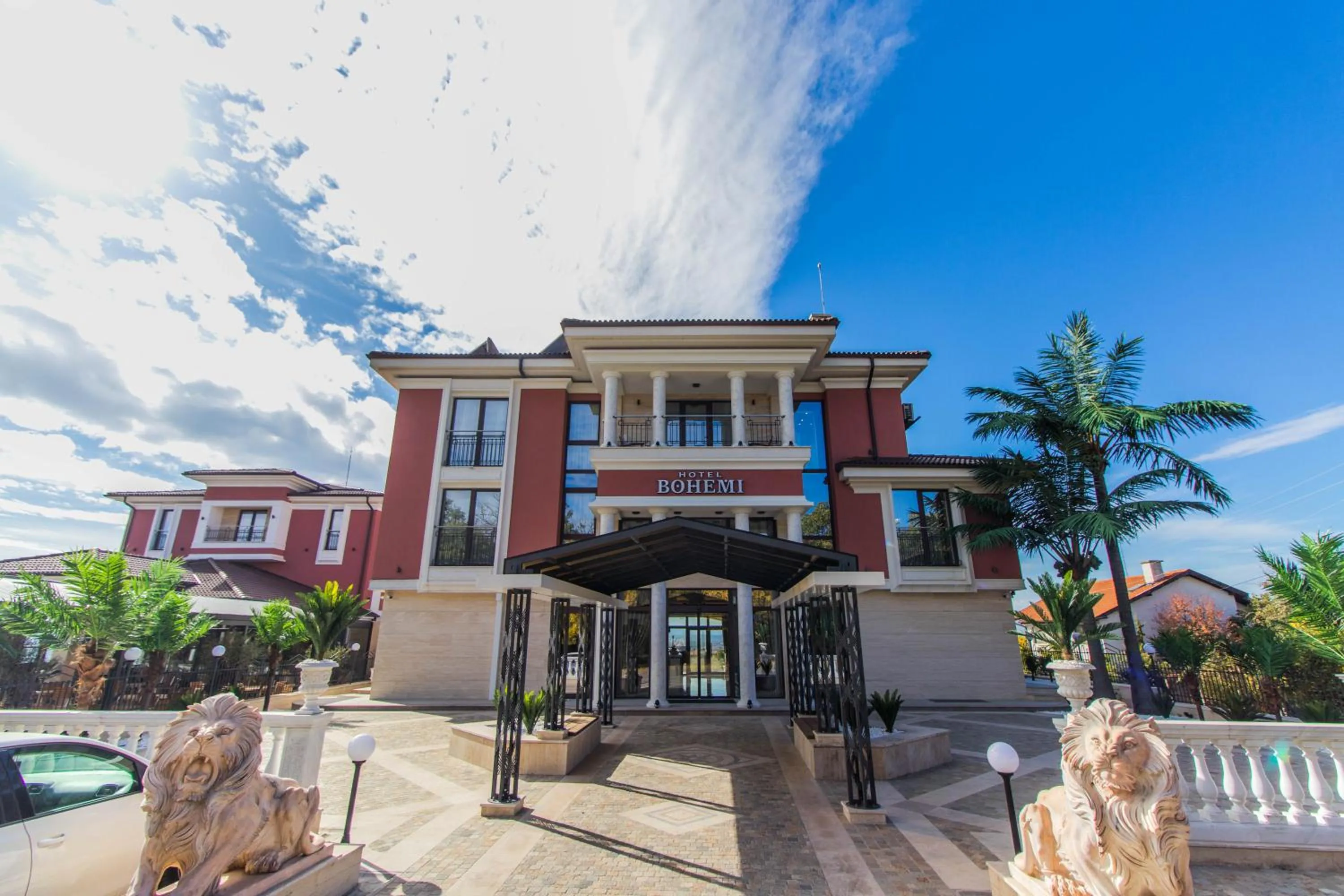 Property building in Hotel Bohemi