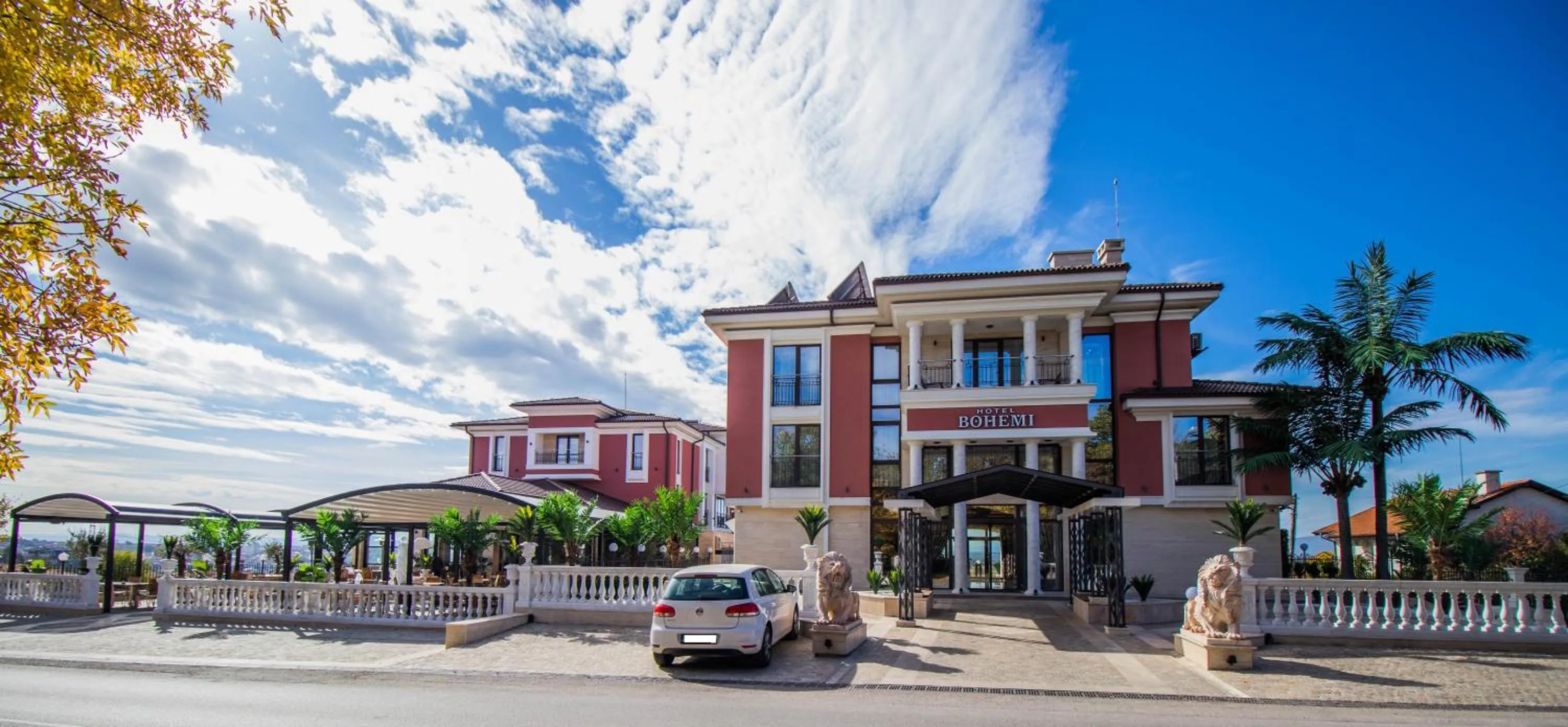 Property building in Hotel Bohemi