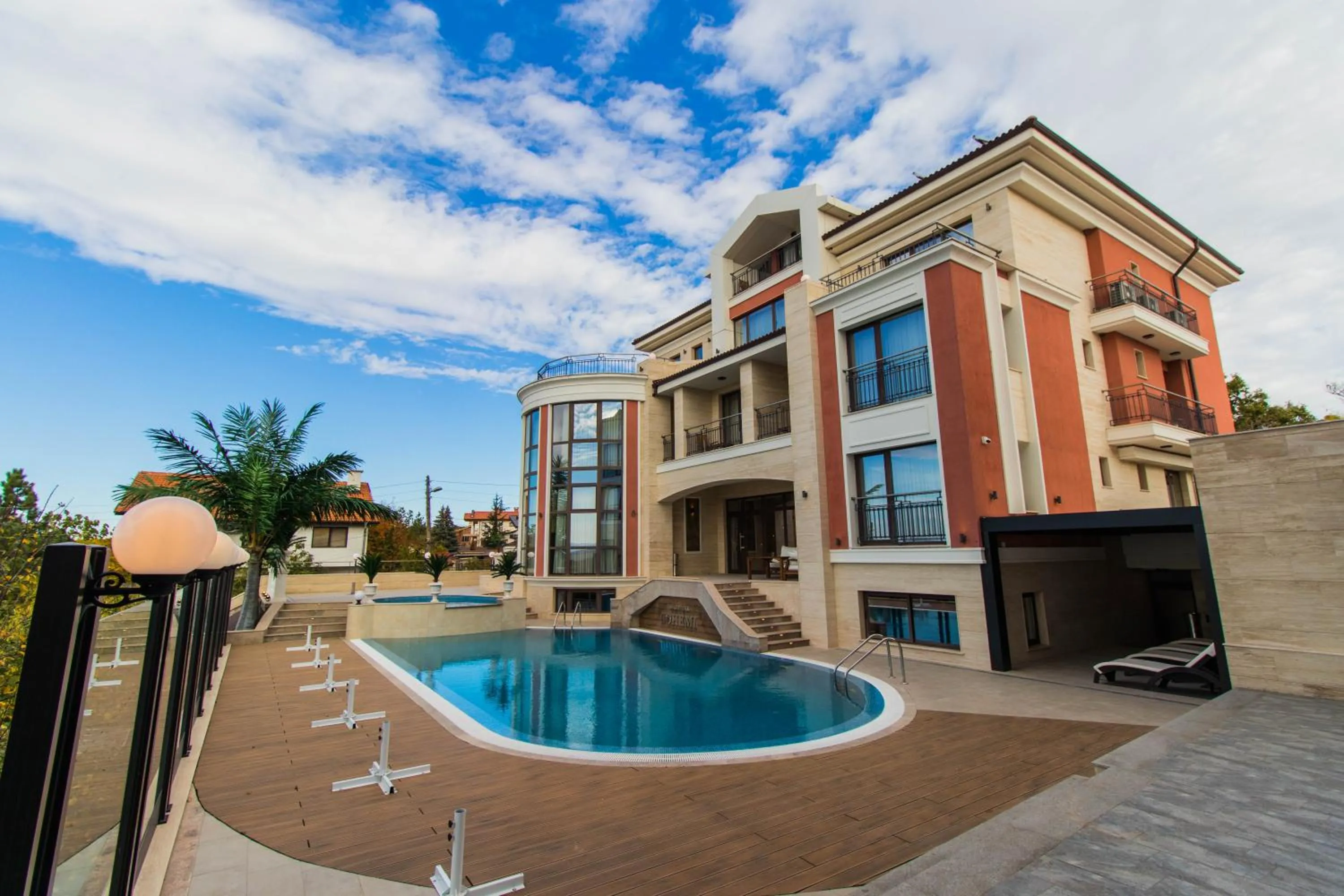 Property building in Hotel Bohemi