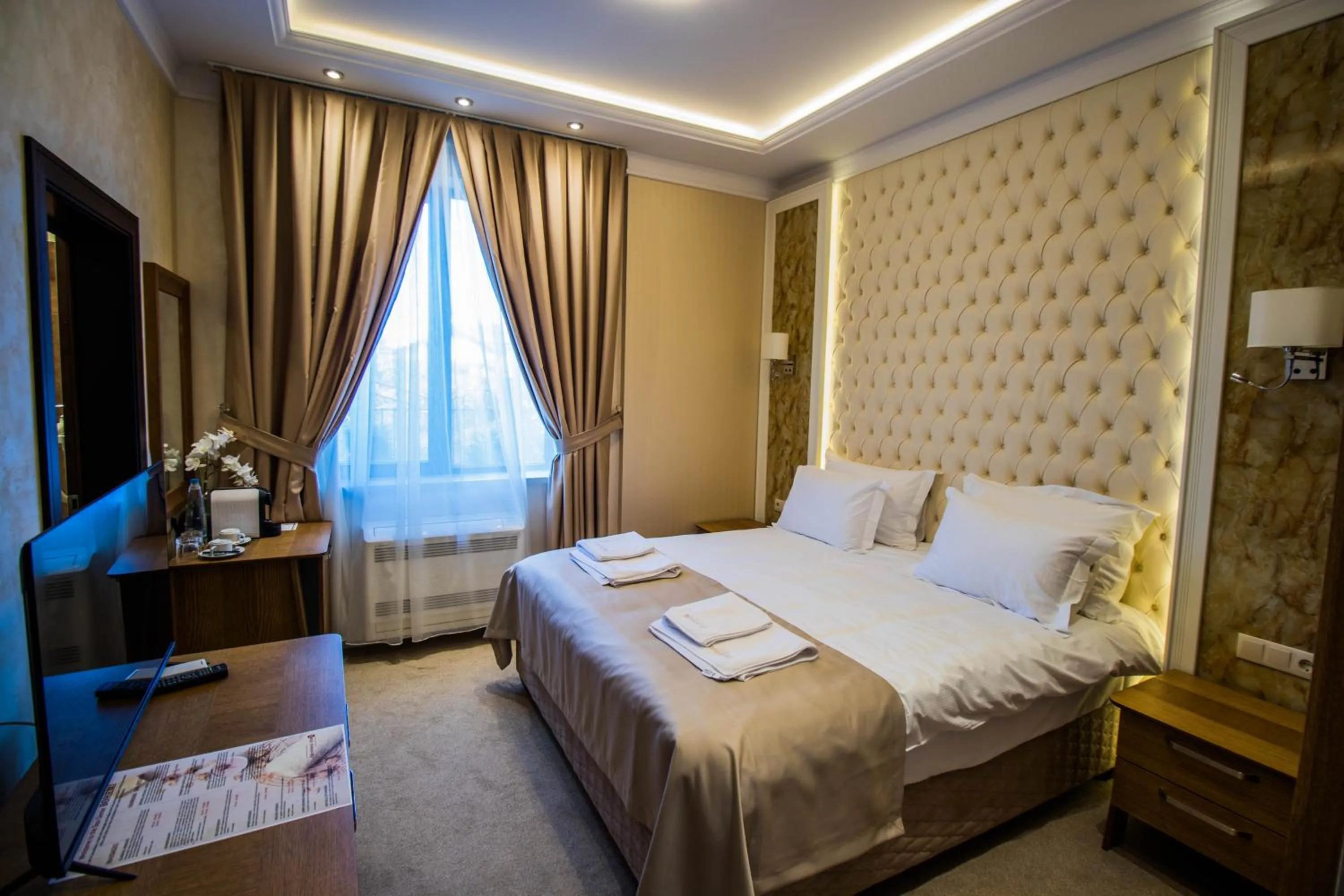 Photo of the whole room, Bed in Hotel Bohemi