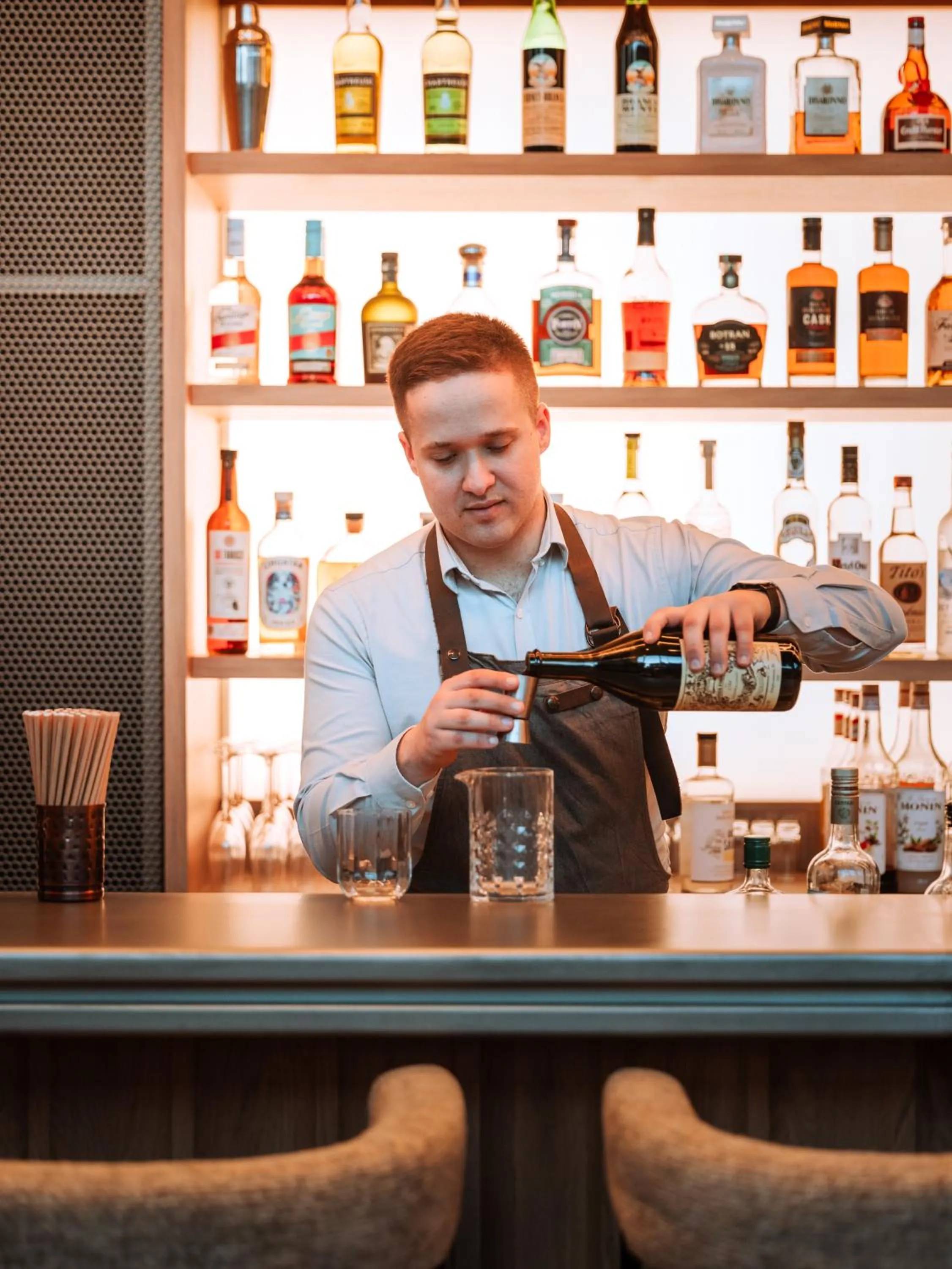 Lounge or bar in Pullman Lyon