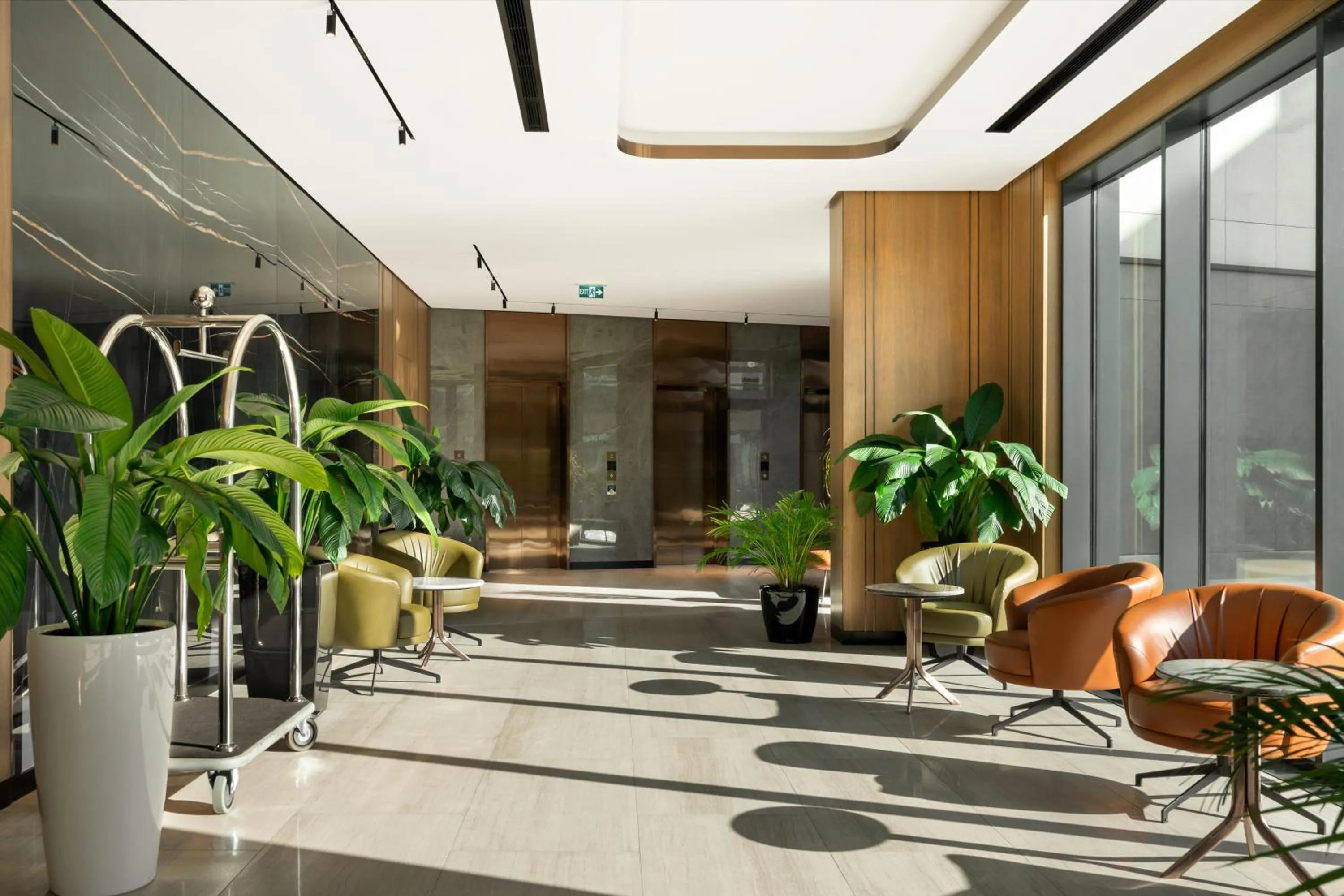 Lobby or reception in Novotel Tbilisi Center