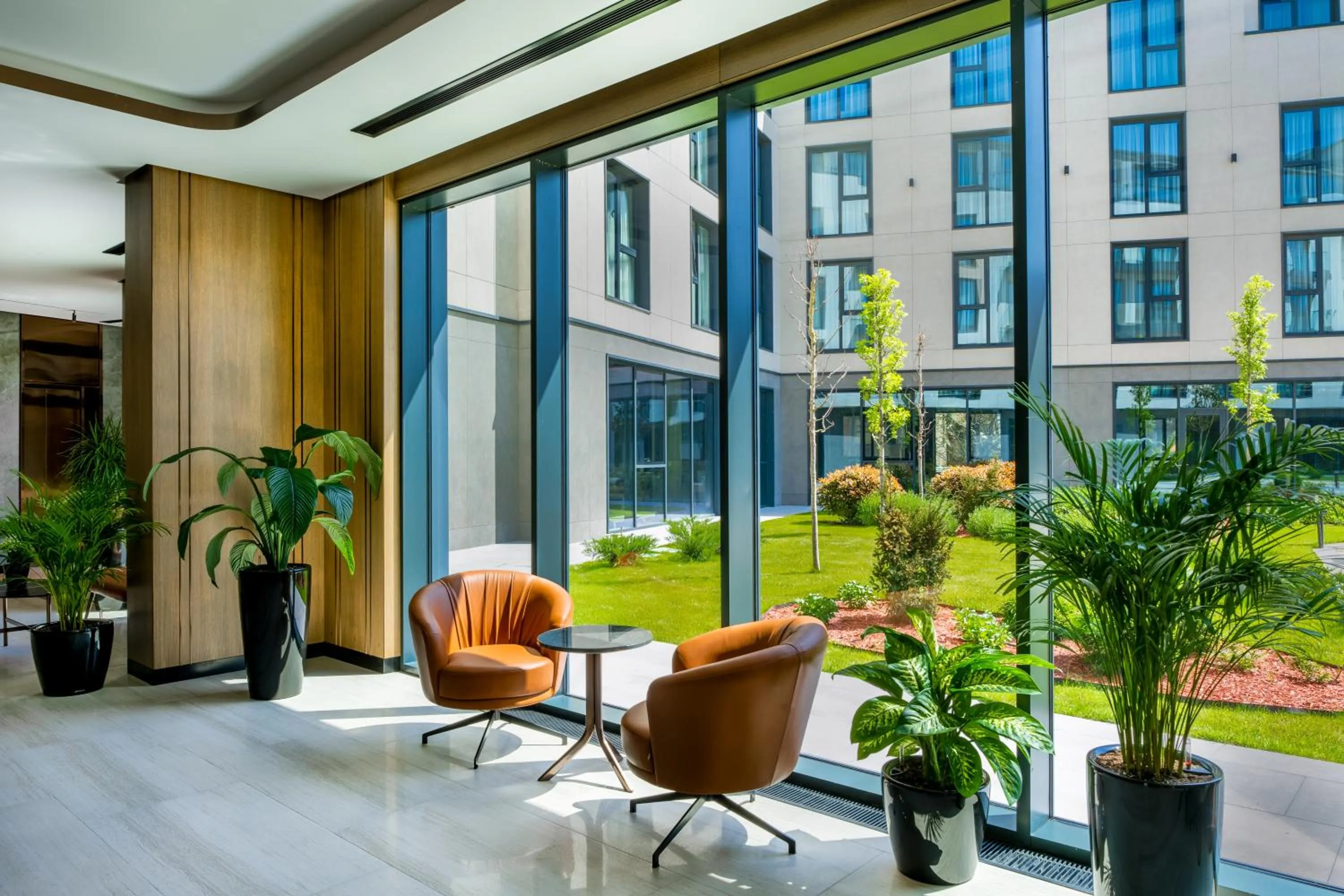 Lobby or reception in Novotel Tbilisi Center