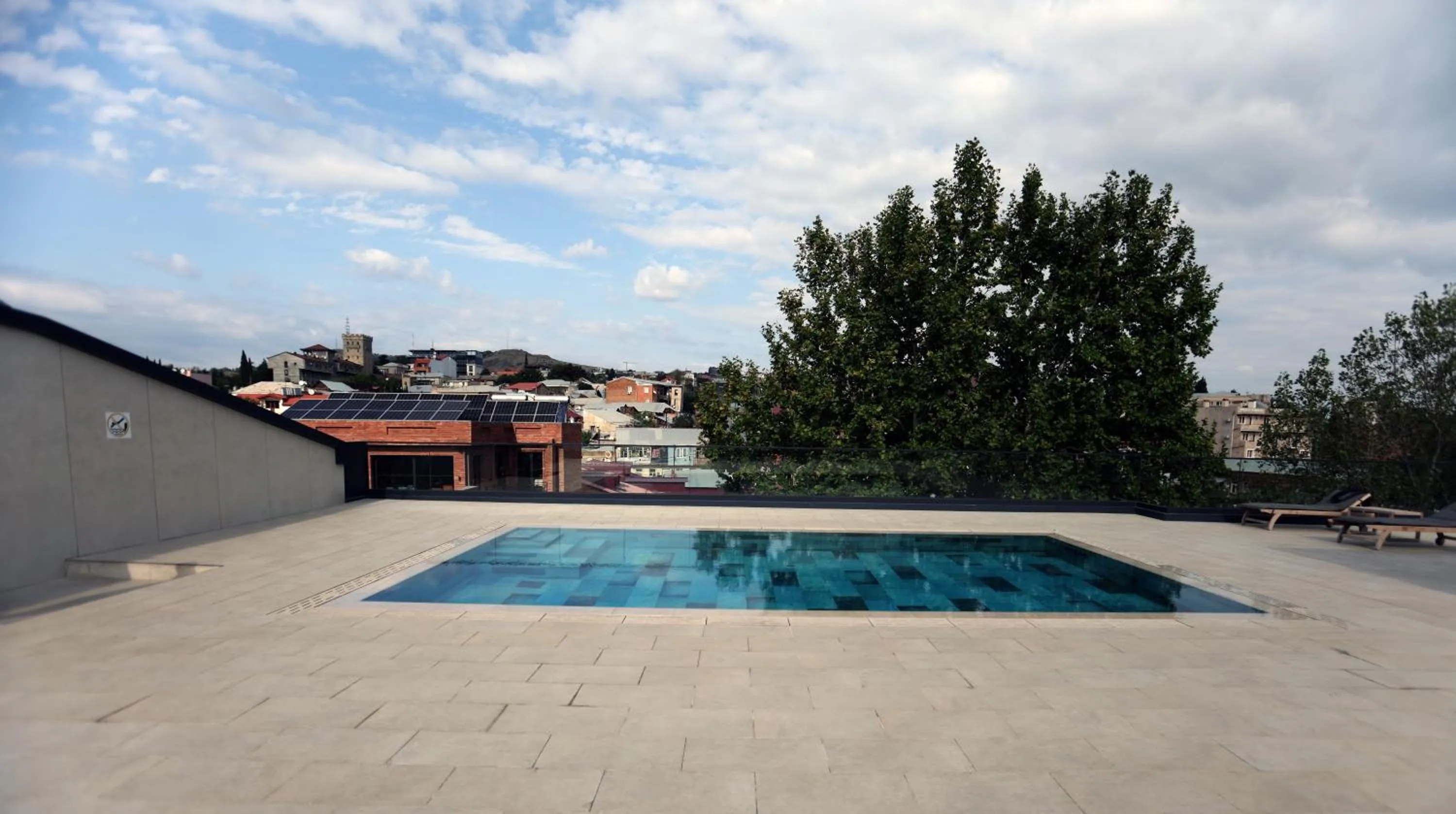 Swimming pool in Novotel Tbilisi Center