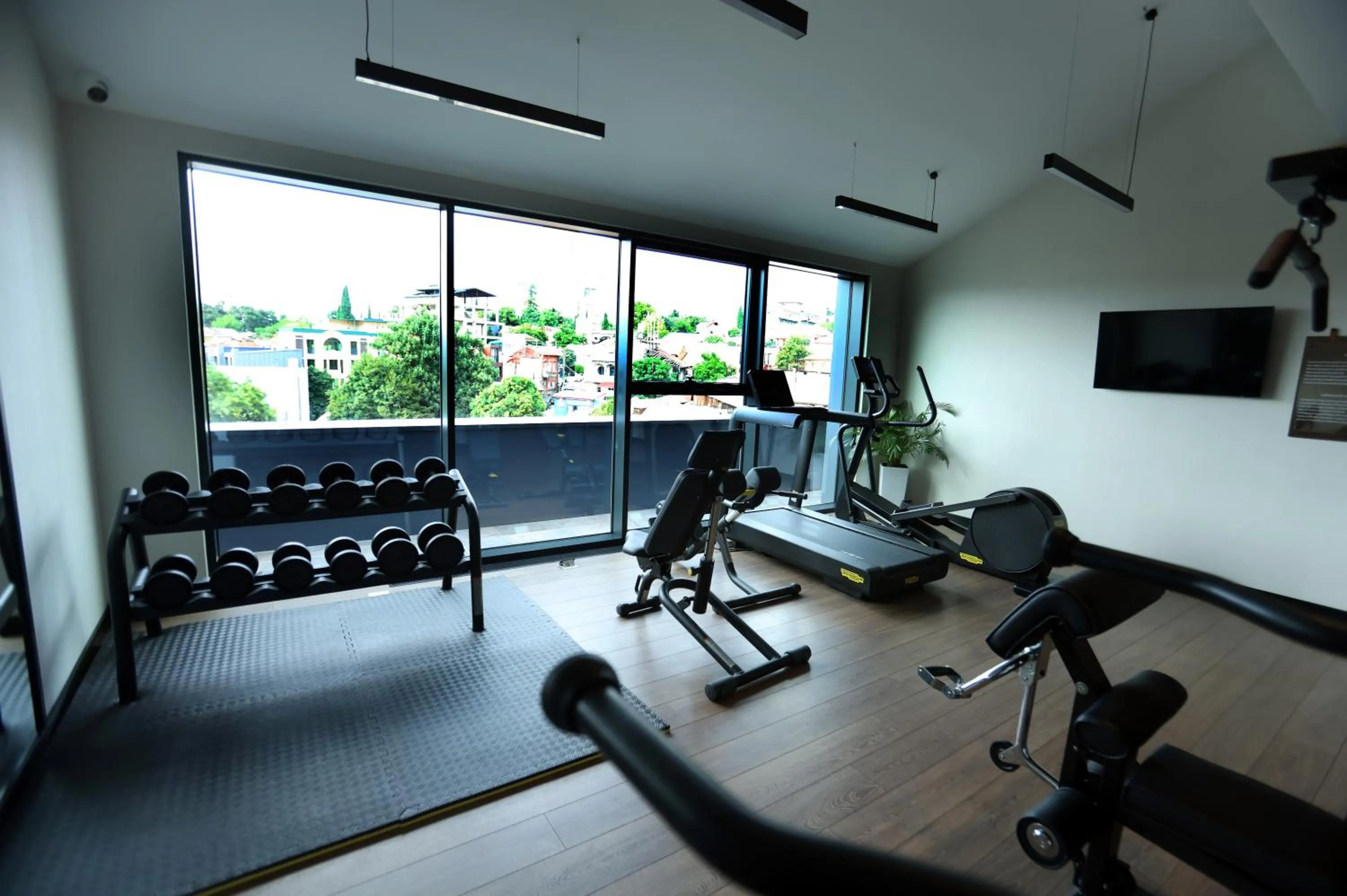 Fitness centre/facilities in Novotel Tbilisi Center