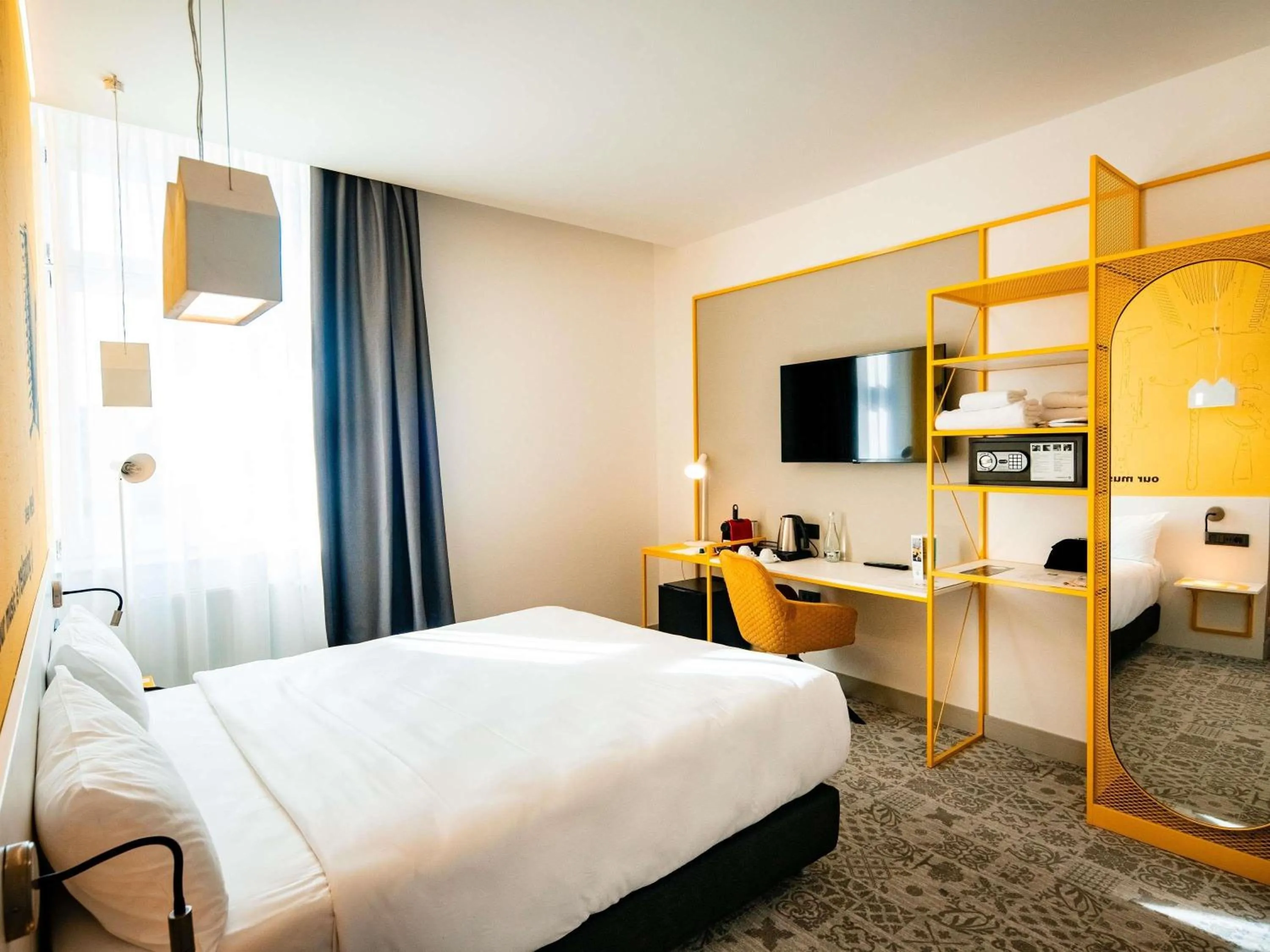 Bedroom, Bed in Ibis Styles Sibiu Arsenal