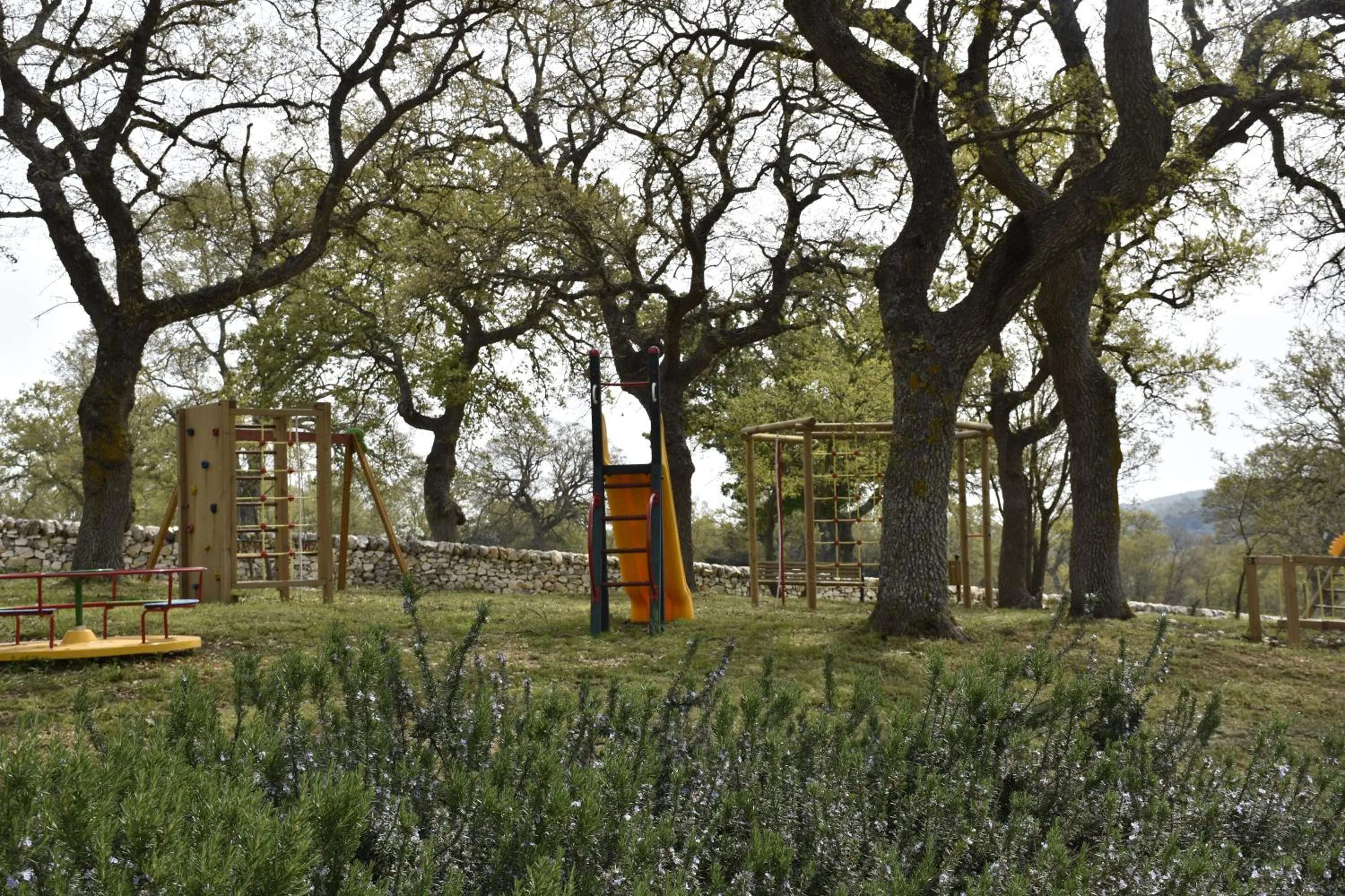 Children play ground in Masseria Mazzalorsa