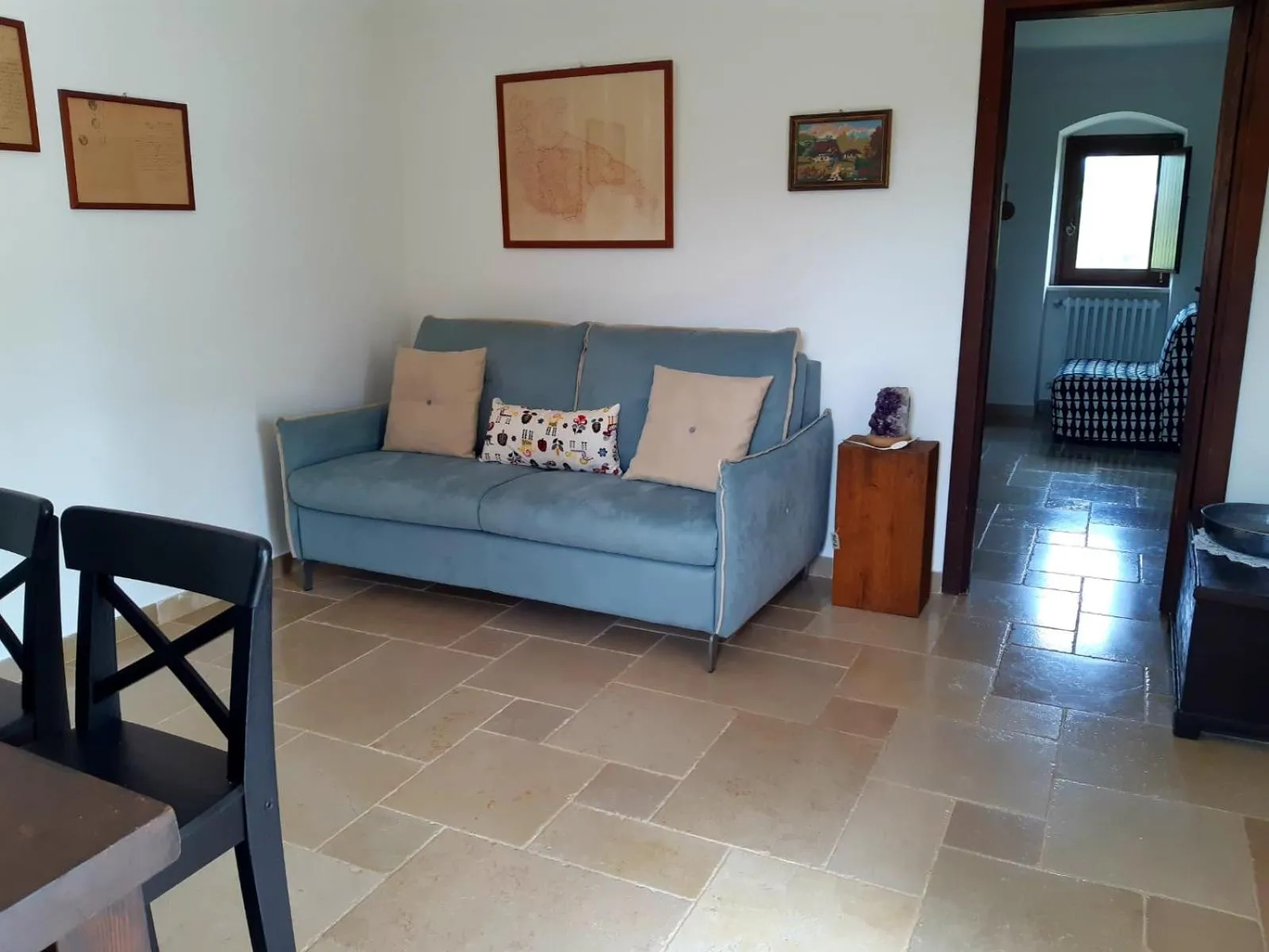 Living room in Masseria Mazzalorsa