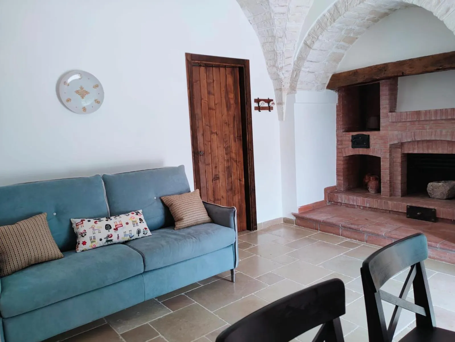 Living room in Masseria Mazzalorsa