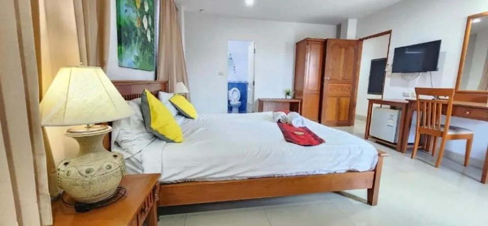 Bed in Royal Sweet Hotel