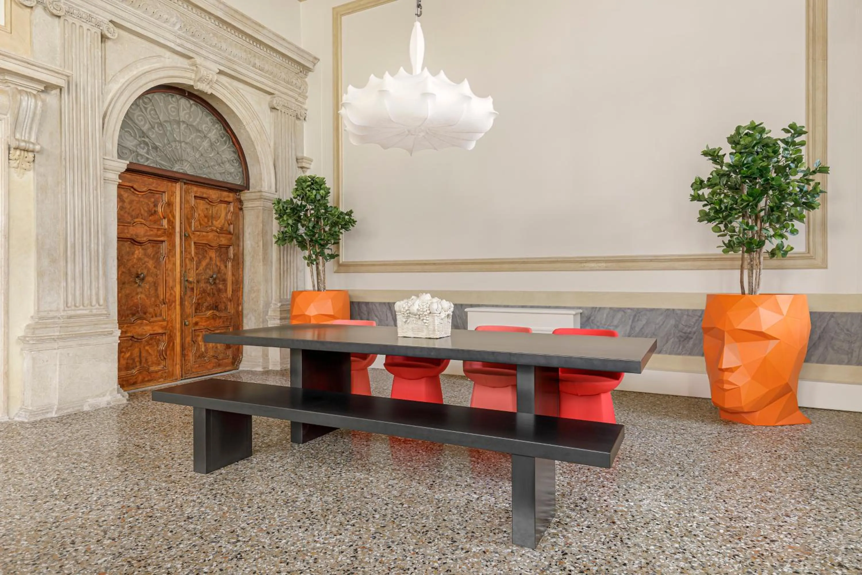 Seating area in Palazzo Dei Fiori by Room Mate