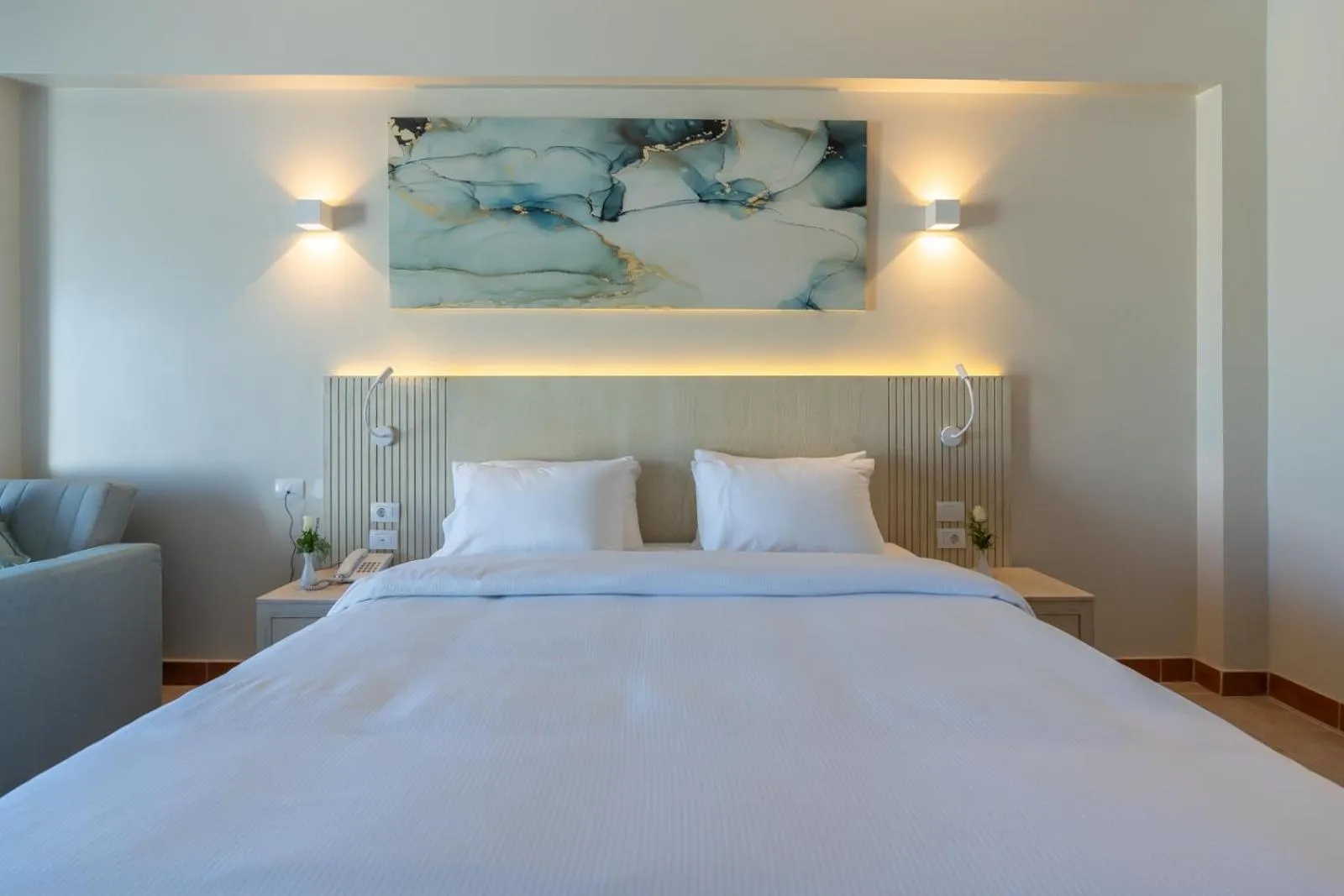 Bed in Safir Marsa Matrouh Resort