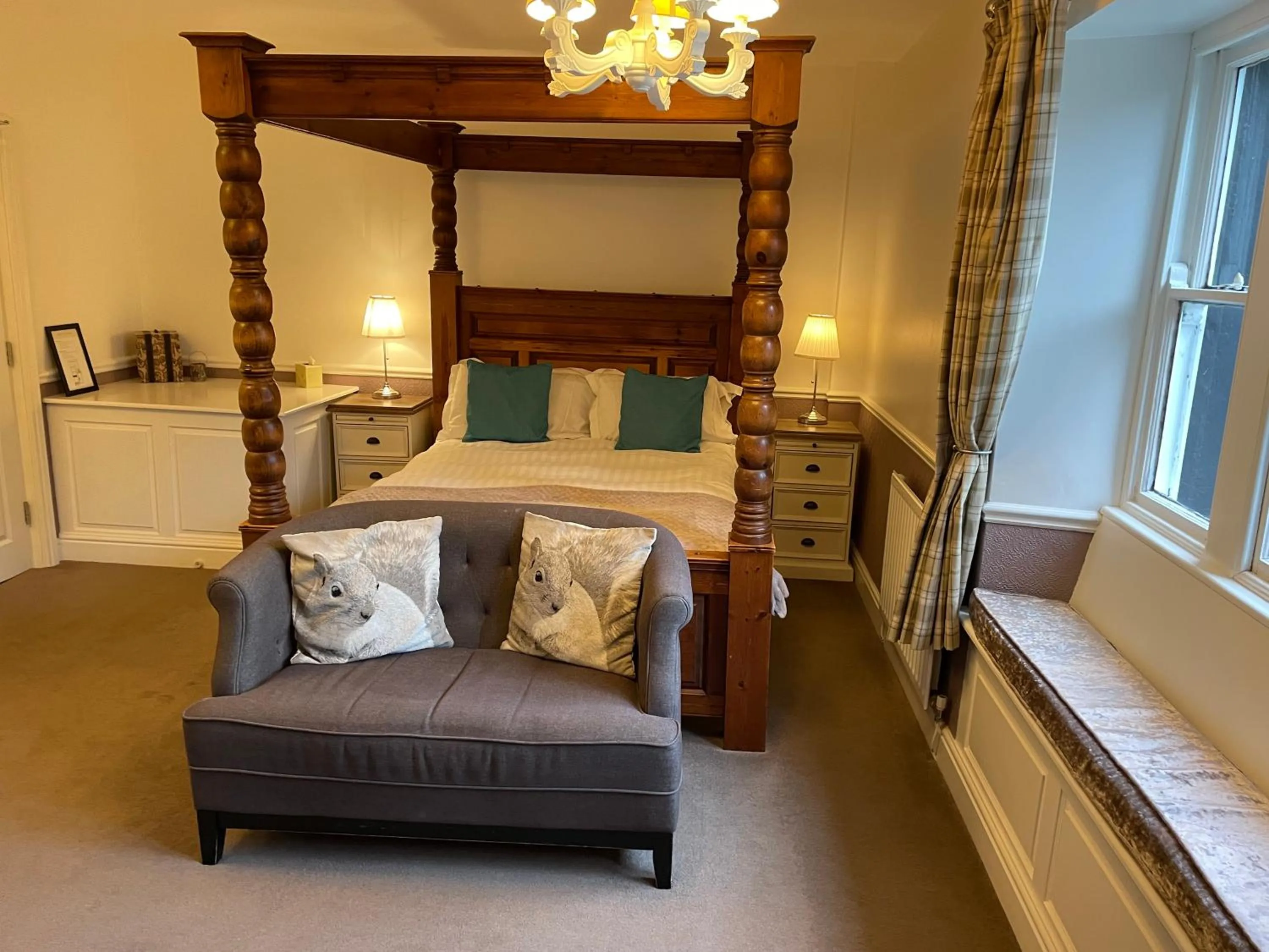 Bed in New Inn Hotel