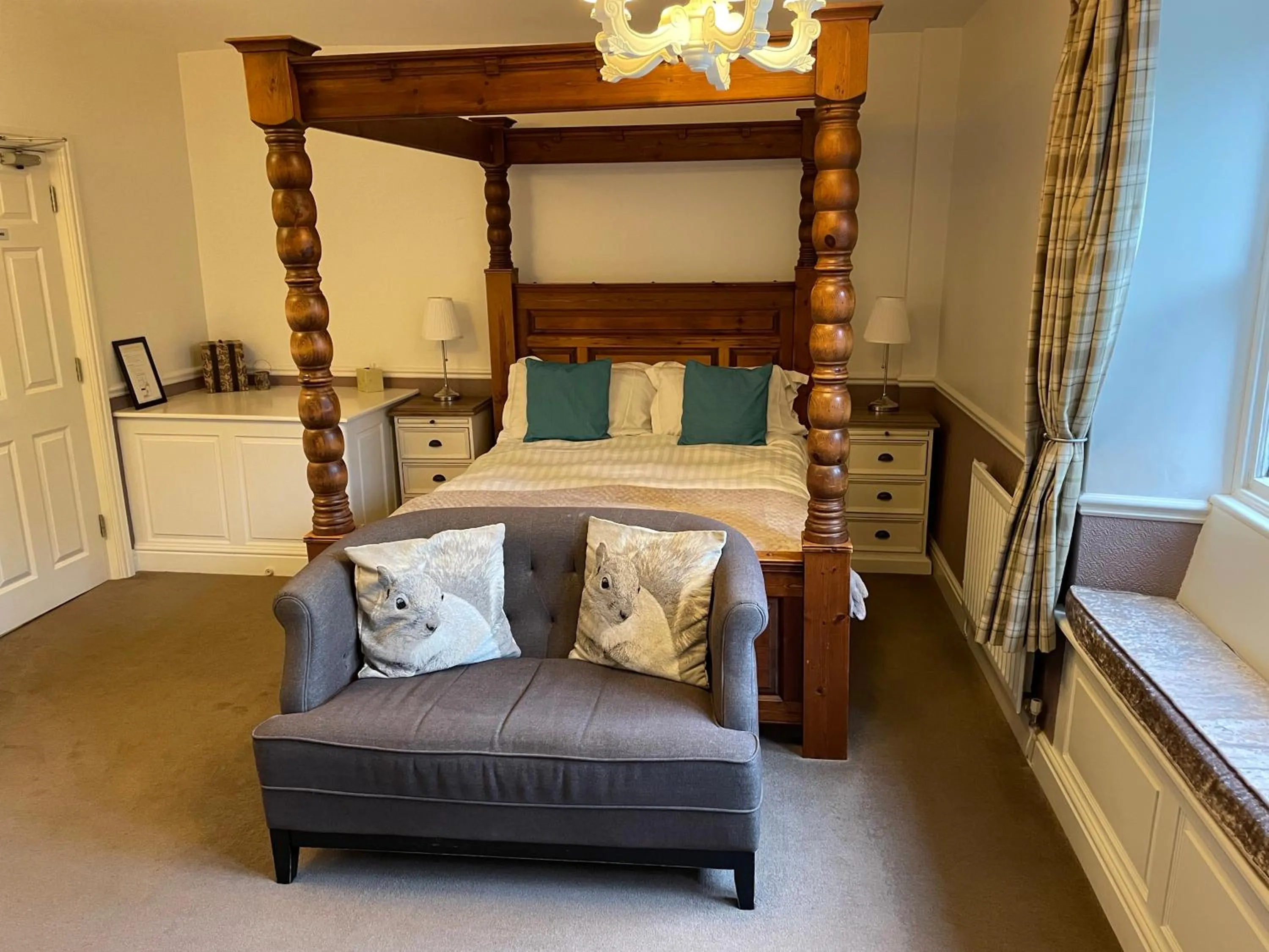 Bed in New Inn Hotel