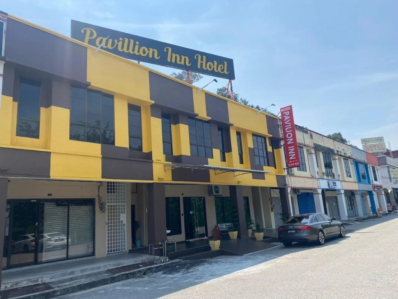 Facade/entrance in Hotel O Pavilion Inn Hotel