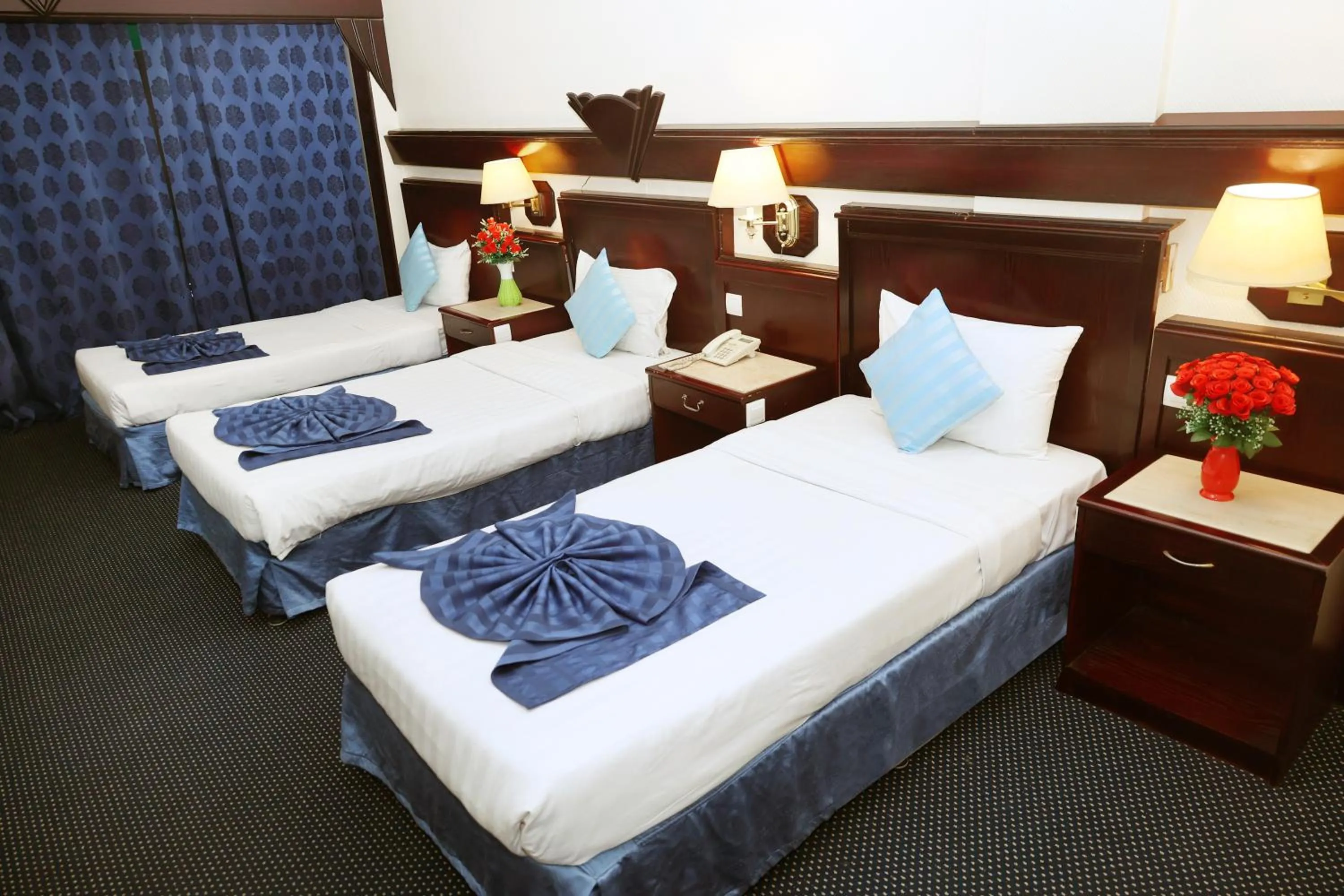 Bed in Claridge Hotel