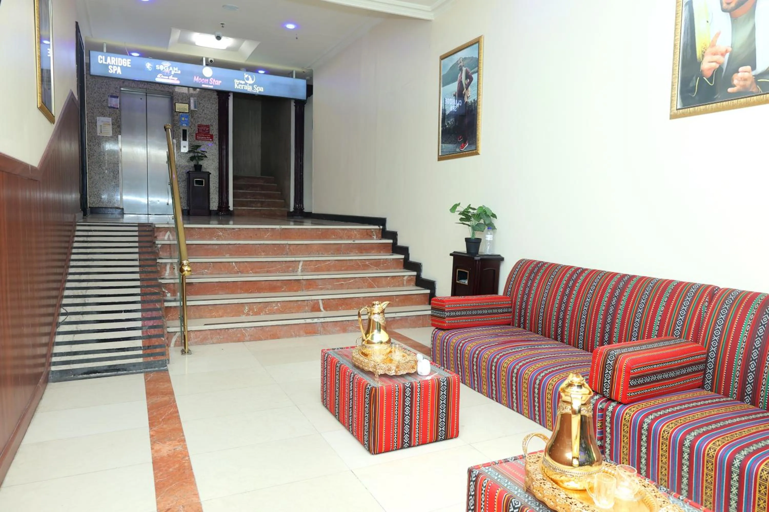 Lobby or reception in Claridge Hotel