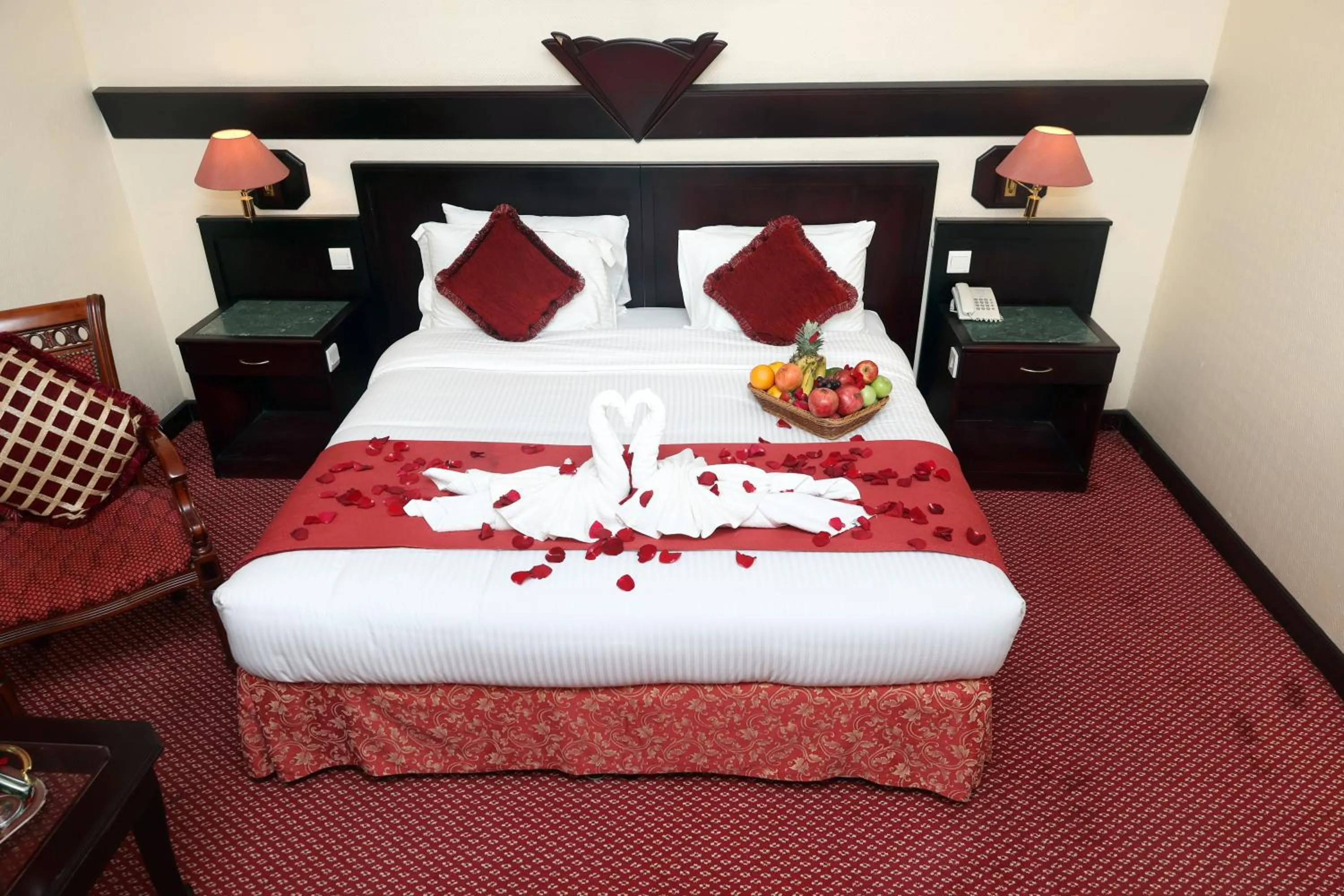 Bed in Claridge Hotel