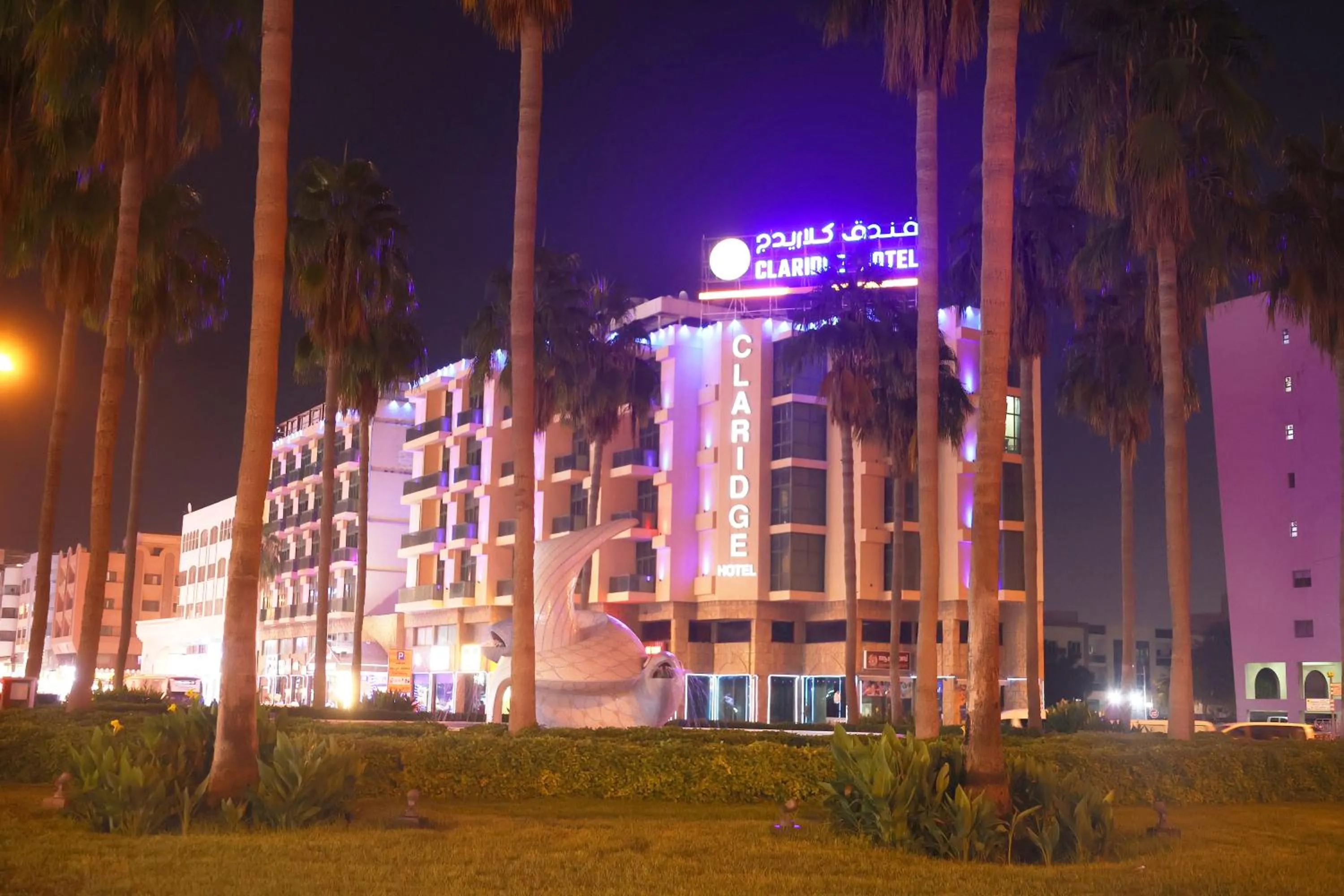 Property building in Claridge Hotel