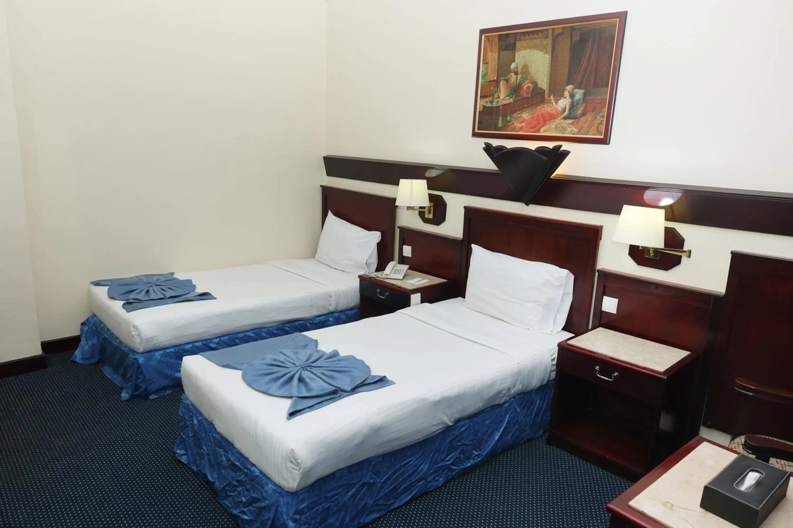 Bed in Claridge Hotel