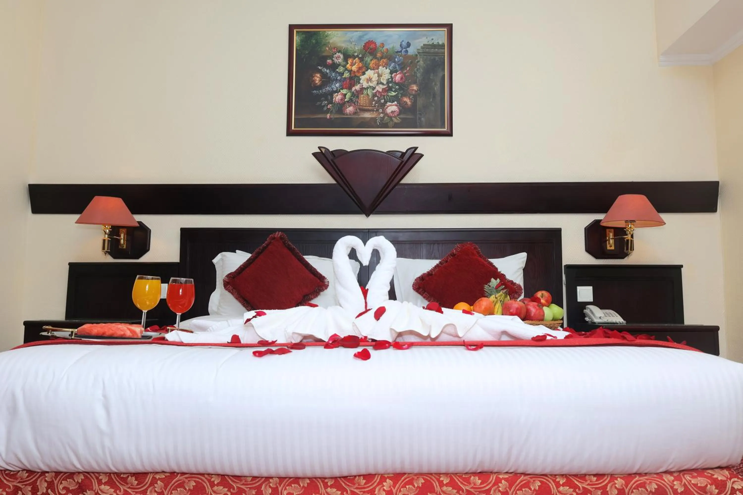 Bed in Claridge Hotel