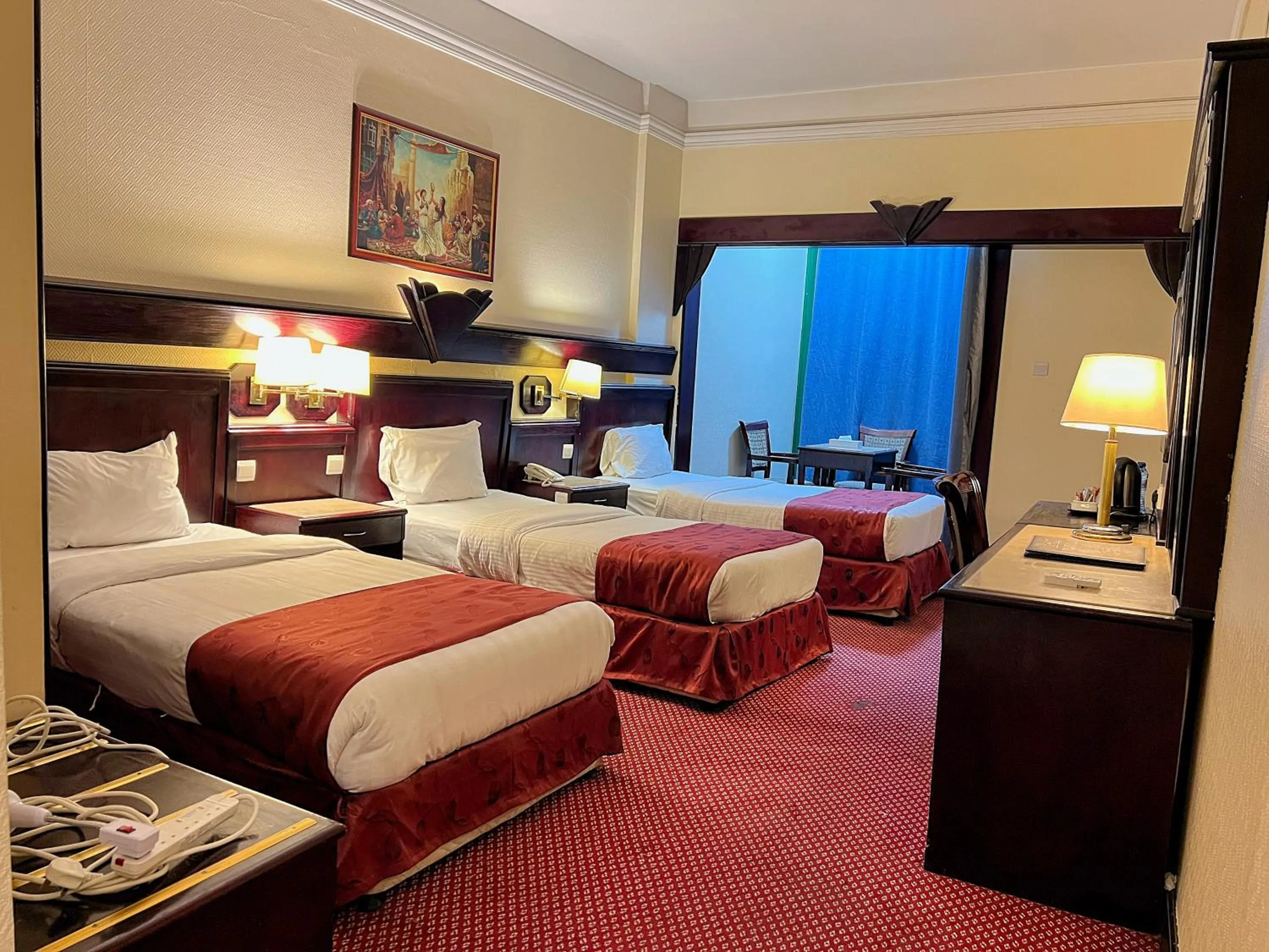 Bed in Claridge Hotel